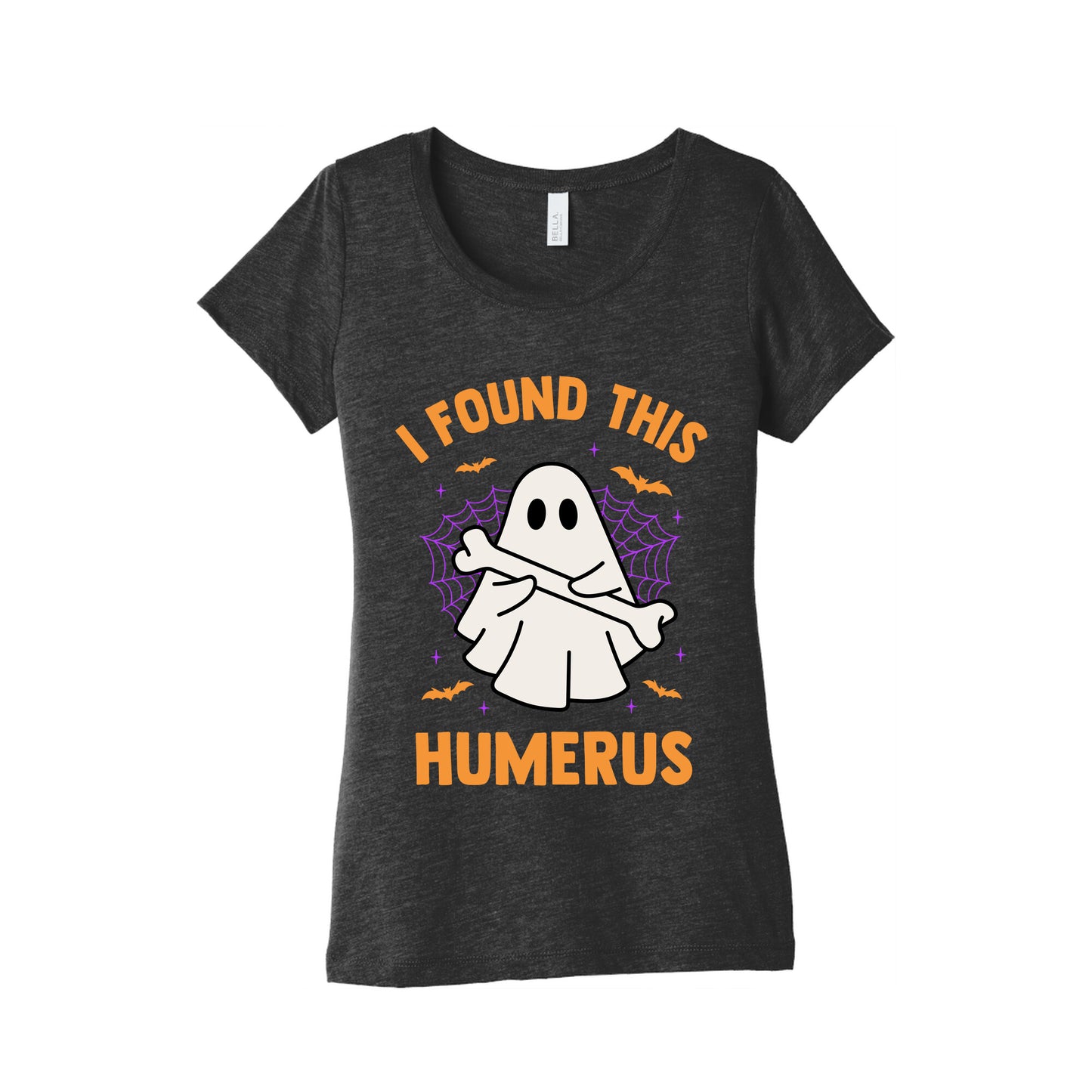 I Found This Humerus Womens Triblend Tee