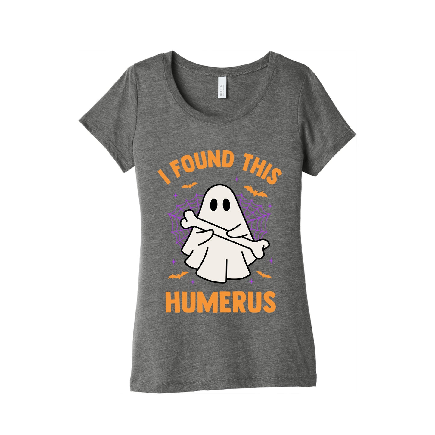 I Found This Humerus Womens Triblend Tee