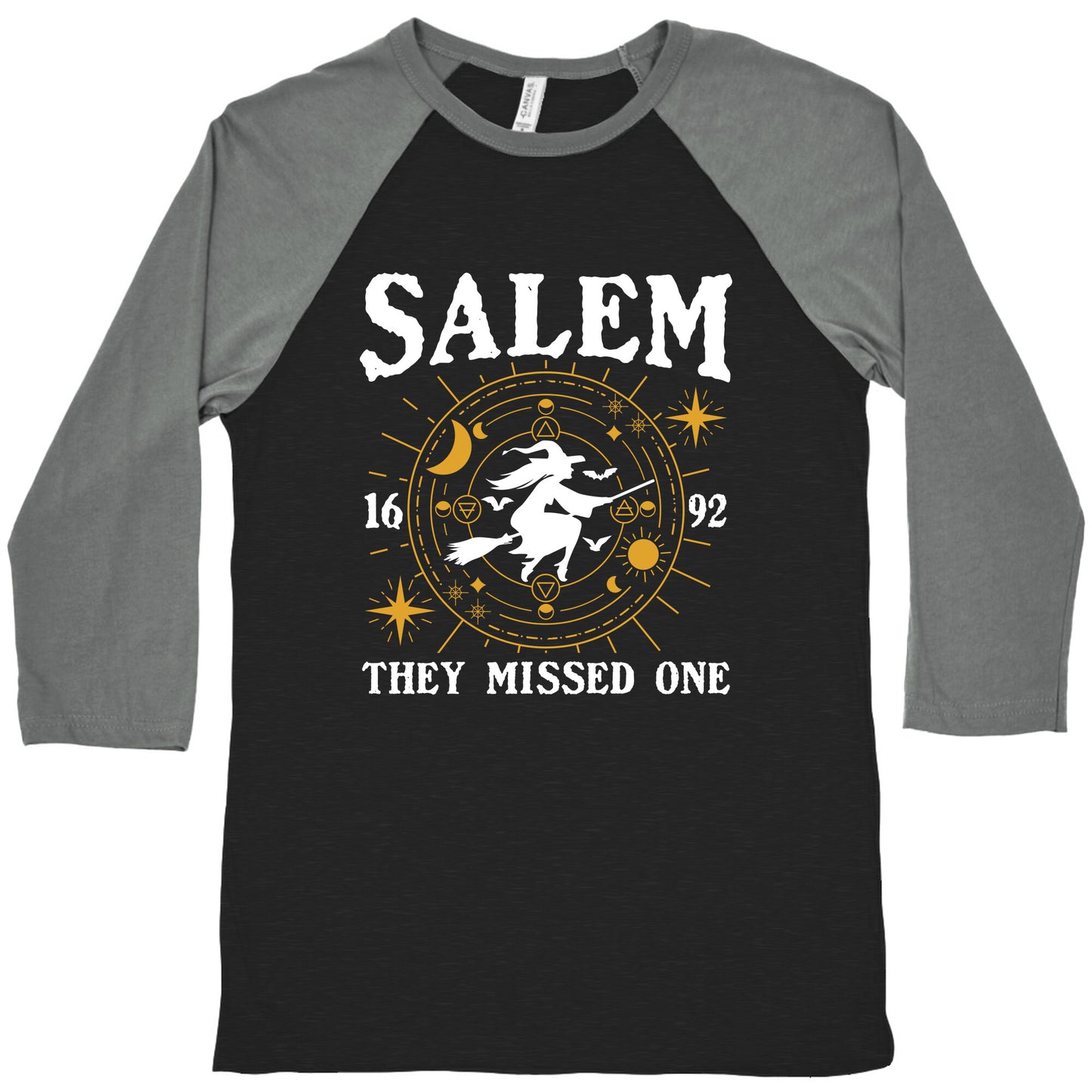 Salem They Missed One 1692 Baseball Tee