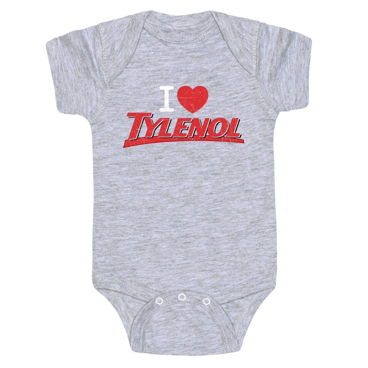 I Love Tylenol Baby One-Piece