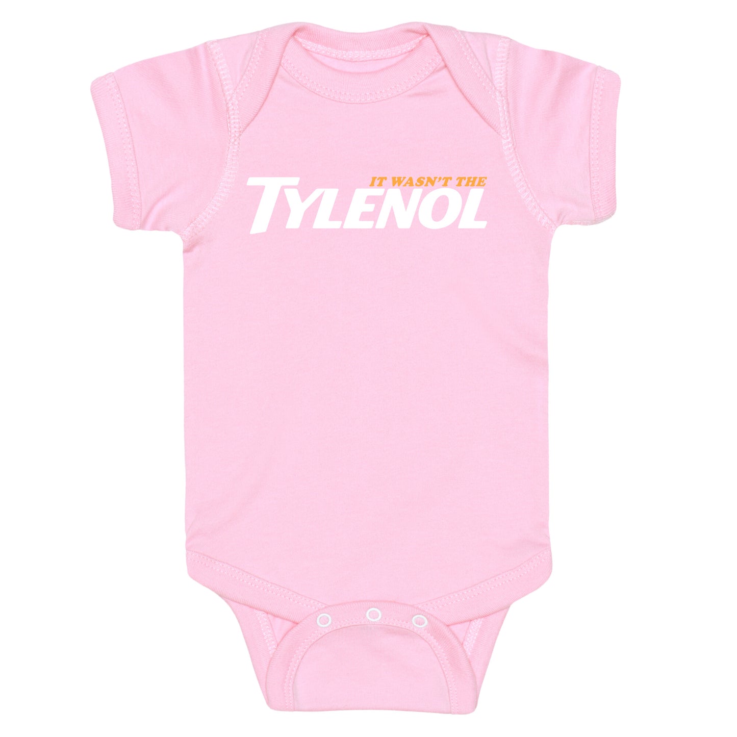 It Wasnt The Tylenol Autism Awareness Baby One-Piece
