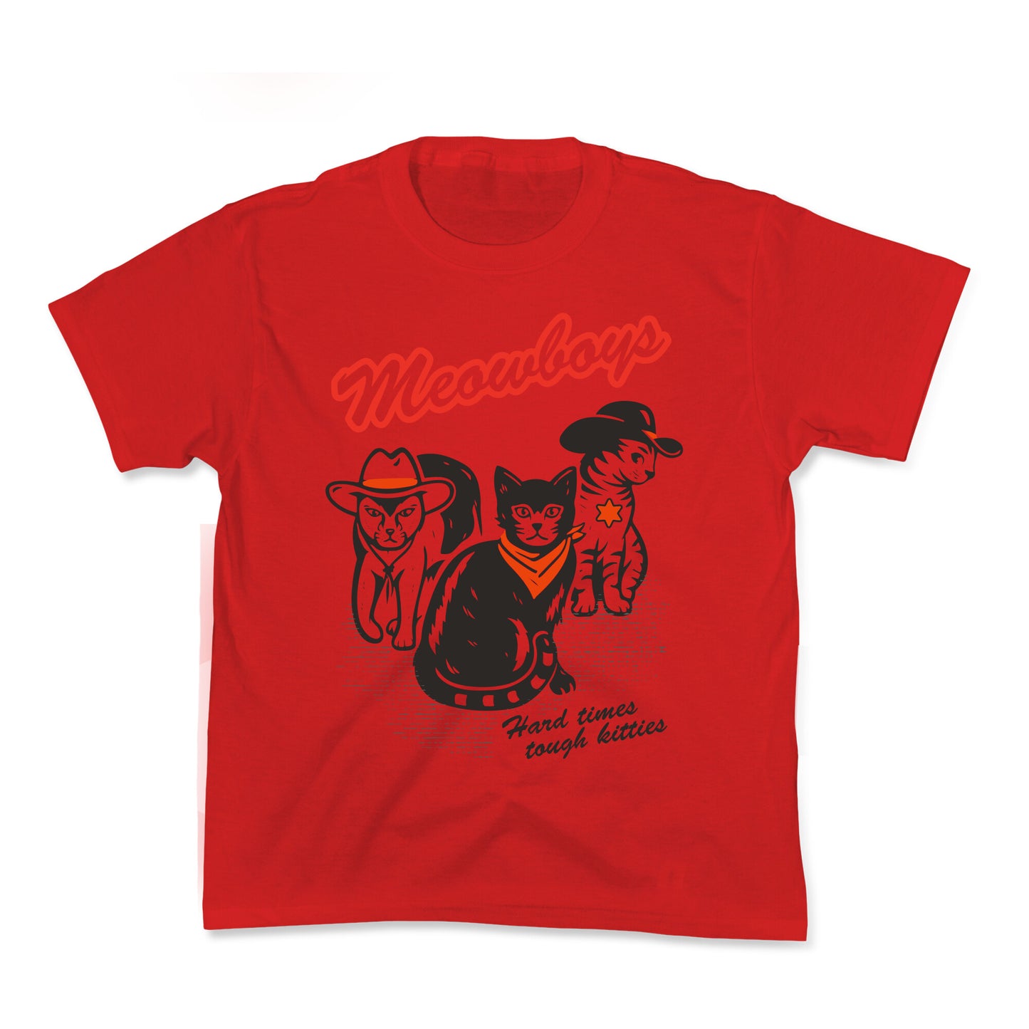 Meowboys Kids Tee