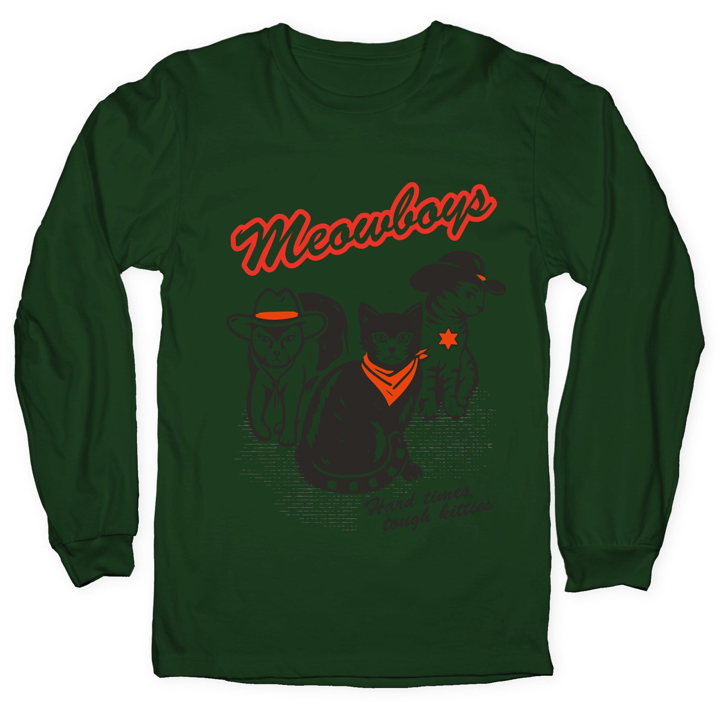 Meowboys Longsleeve Tee