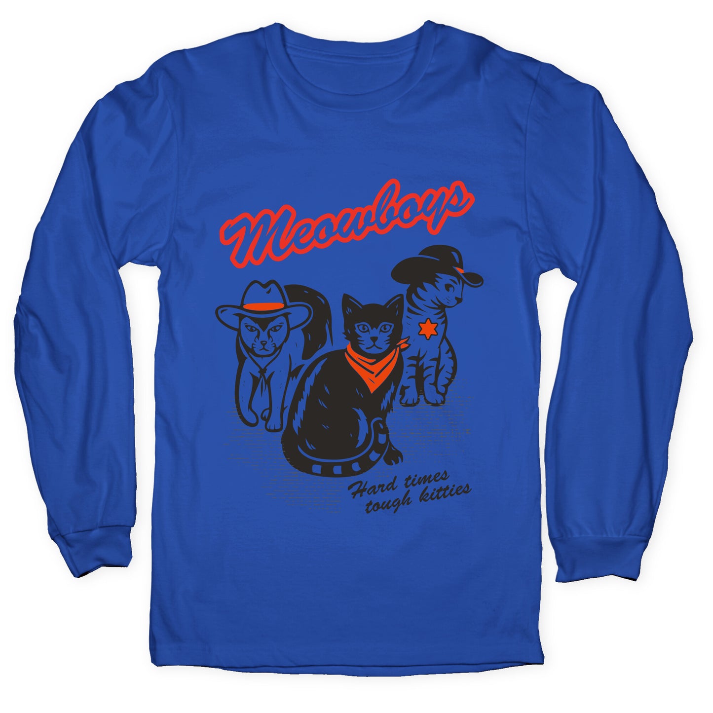 Meowboys Longsleeve Tee