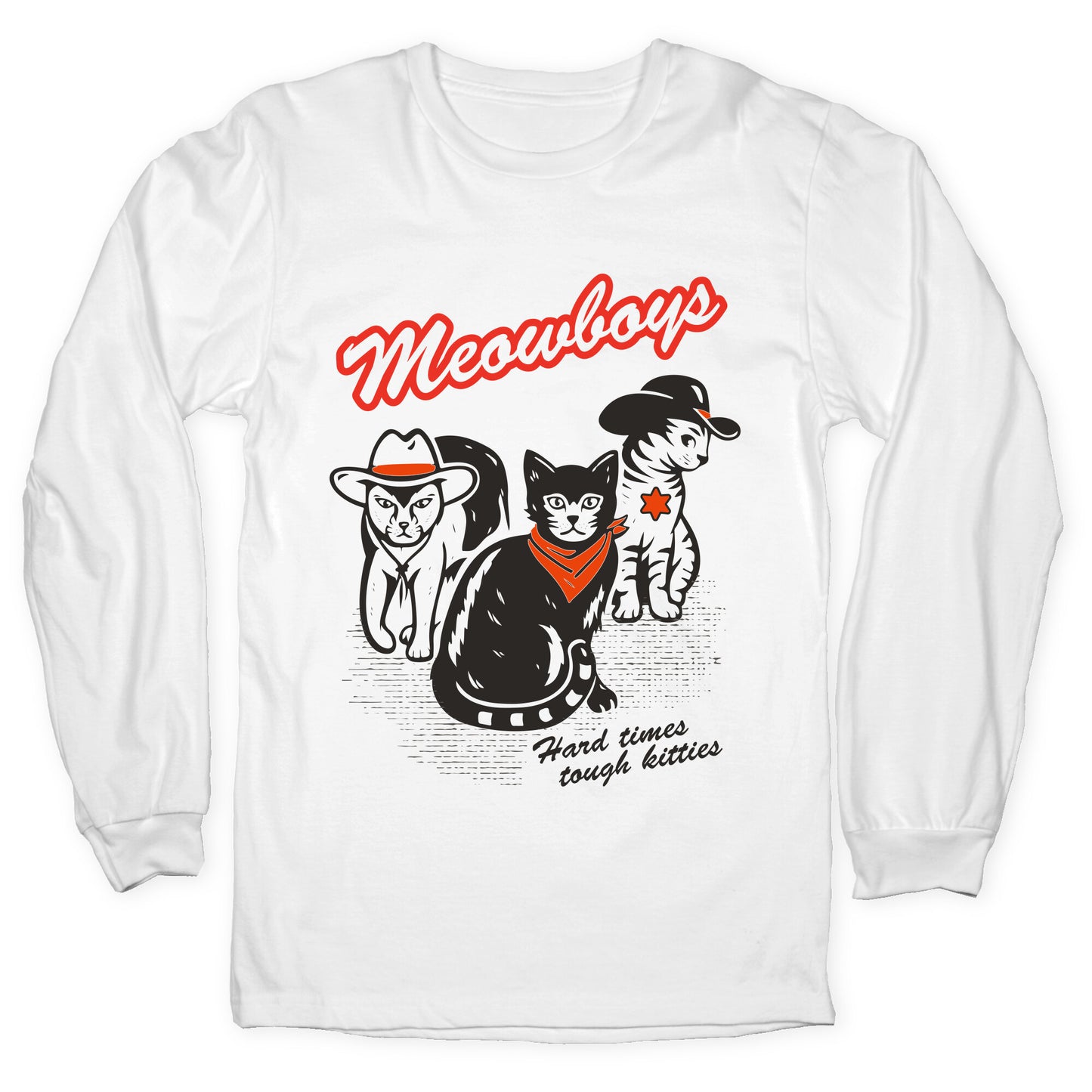 Meowboys Longsleeve Tee