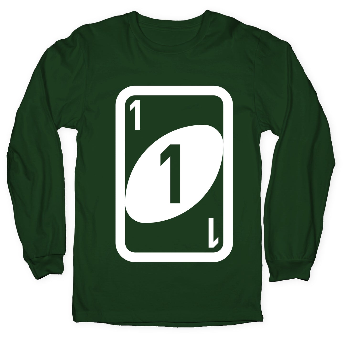 Uno Halloween Costume Longsleeve Tee