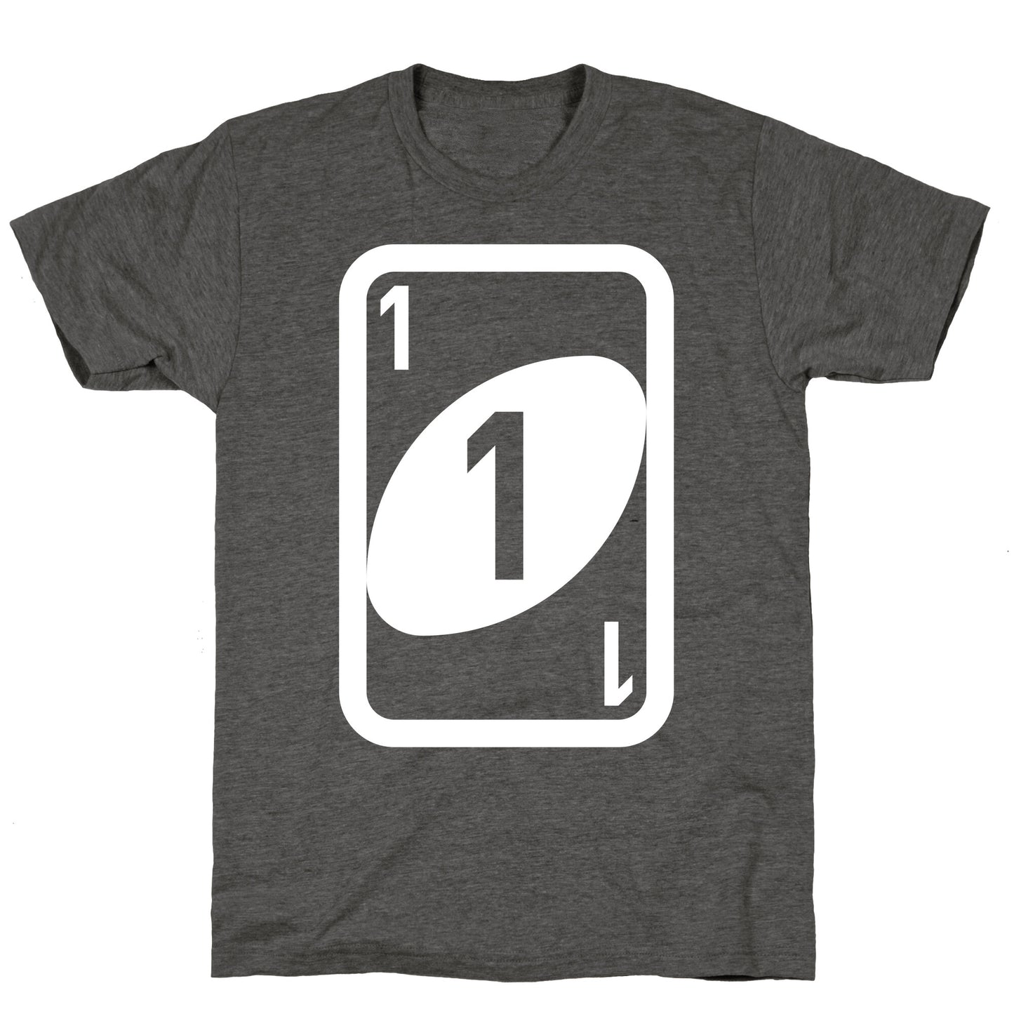 Uno Halloween Costume Unisex Triblend Tee