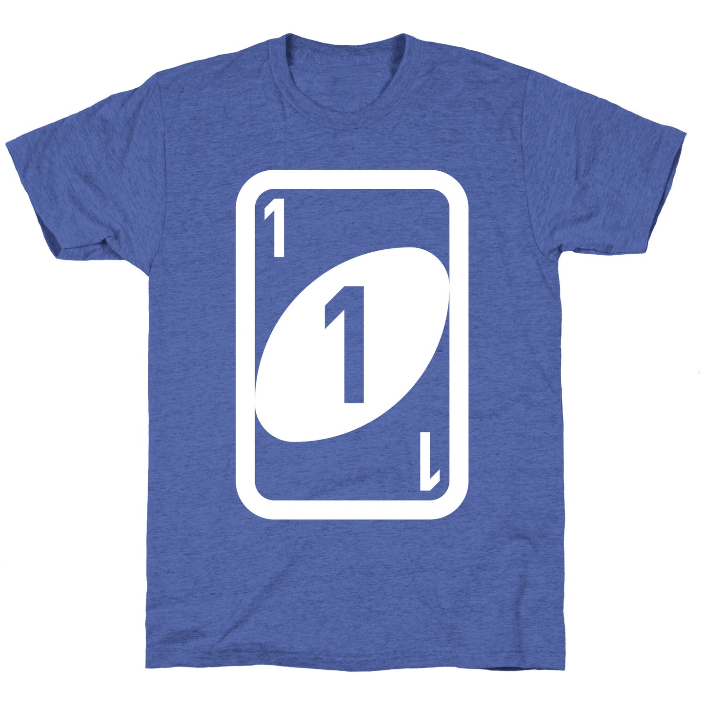 Uno Halloween Costume Unisex Triblend Tee