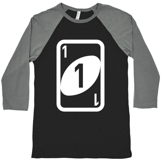 Uno Halloween Costume Baseball Tee