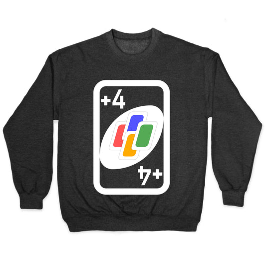 Uno Halloween Costume Crewneck Sweatshirt