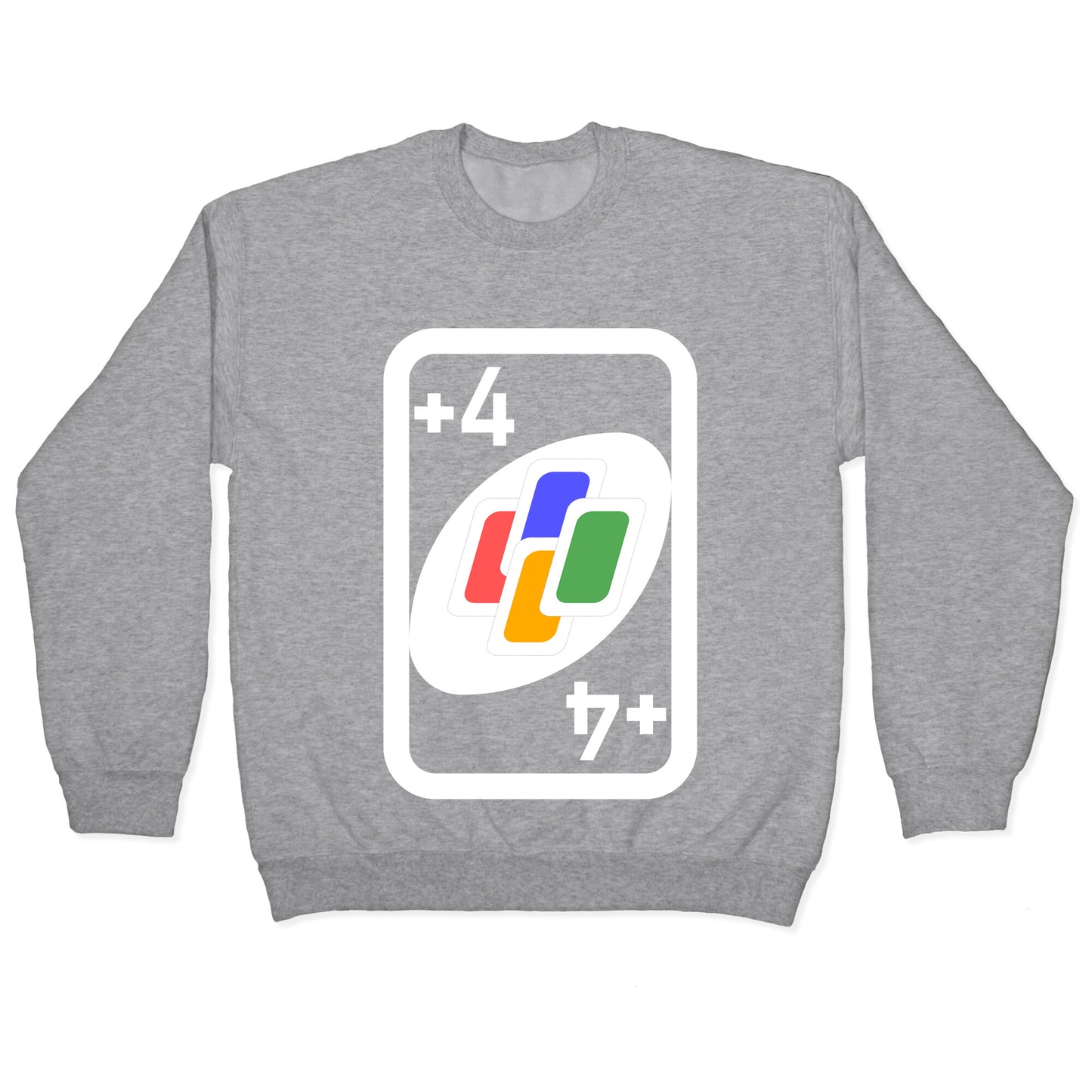 Uno Halloween Costume Crewneck Sweatshirt