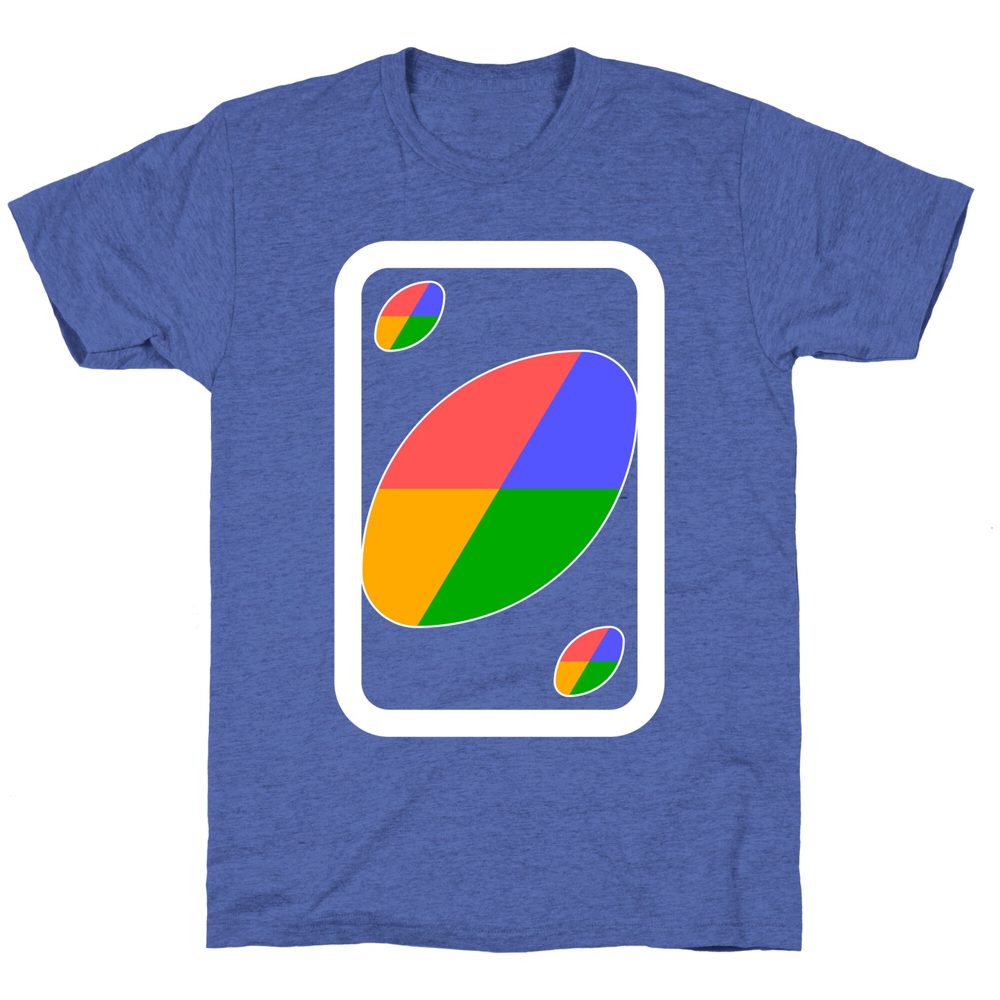 Uno Halloween Costume Unisex Triblend Tee