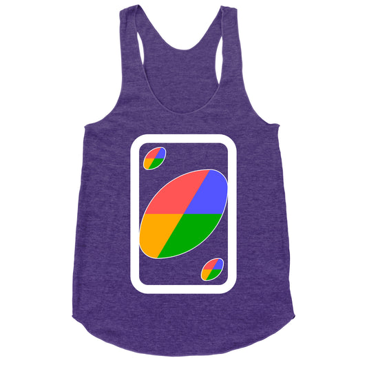 Uno Halloween Costume Racerback Tank