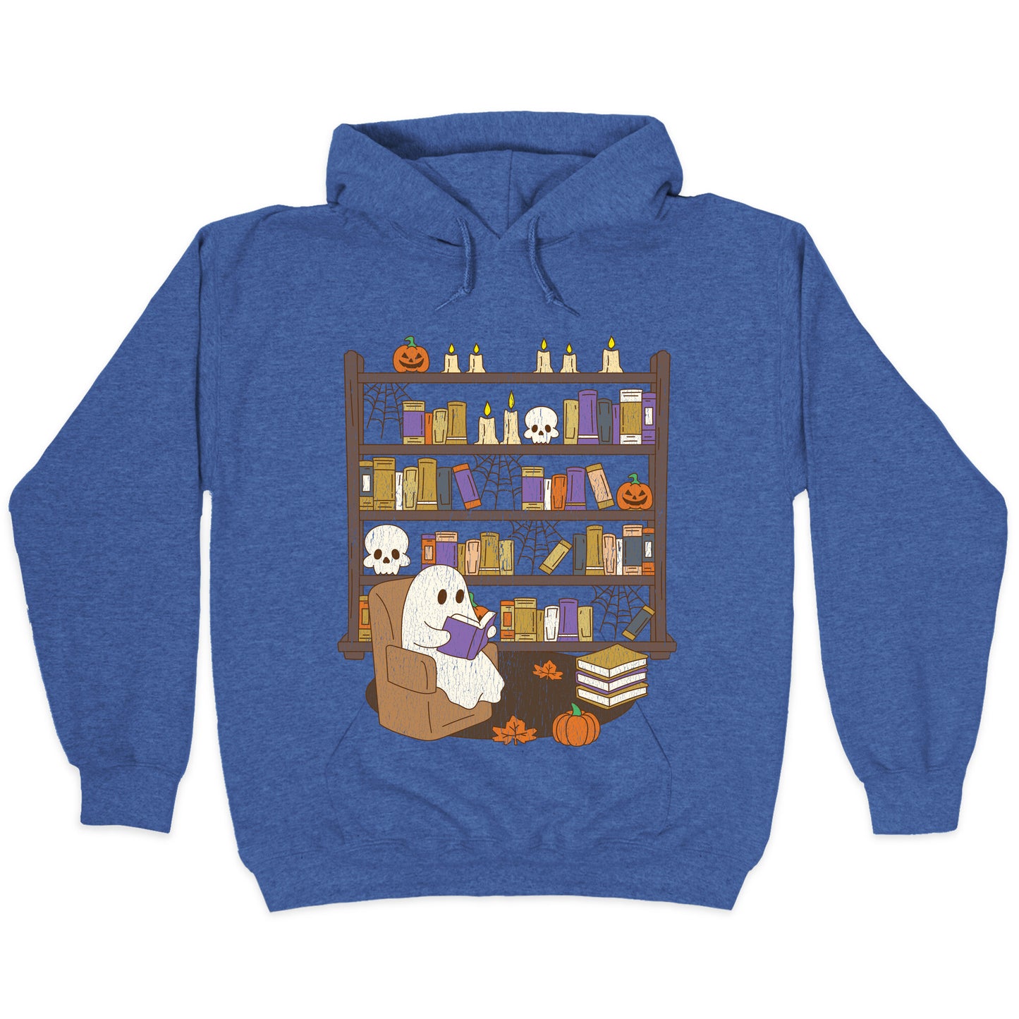 Retro Ghost Library Hoodie