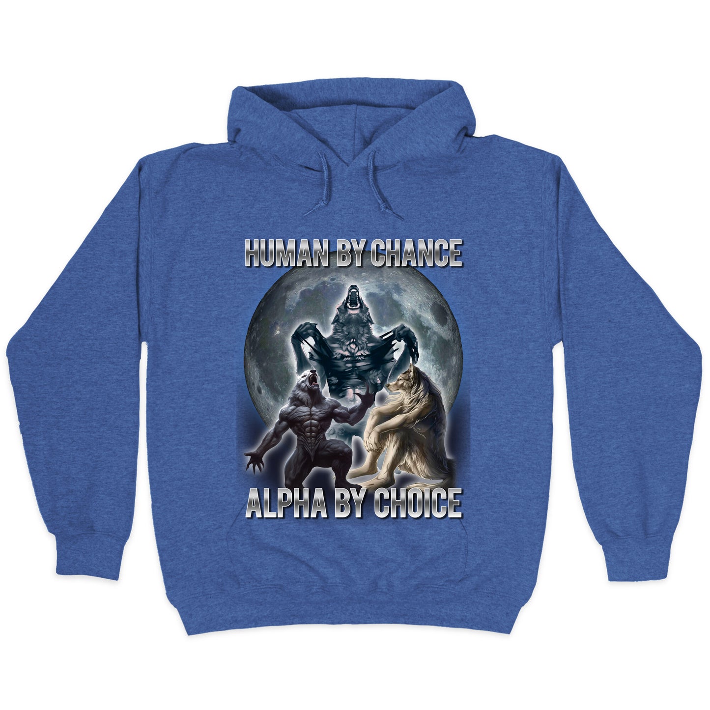 Human by Chance, Alpha by Choice Hoodie