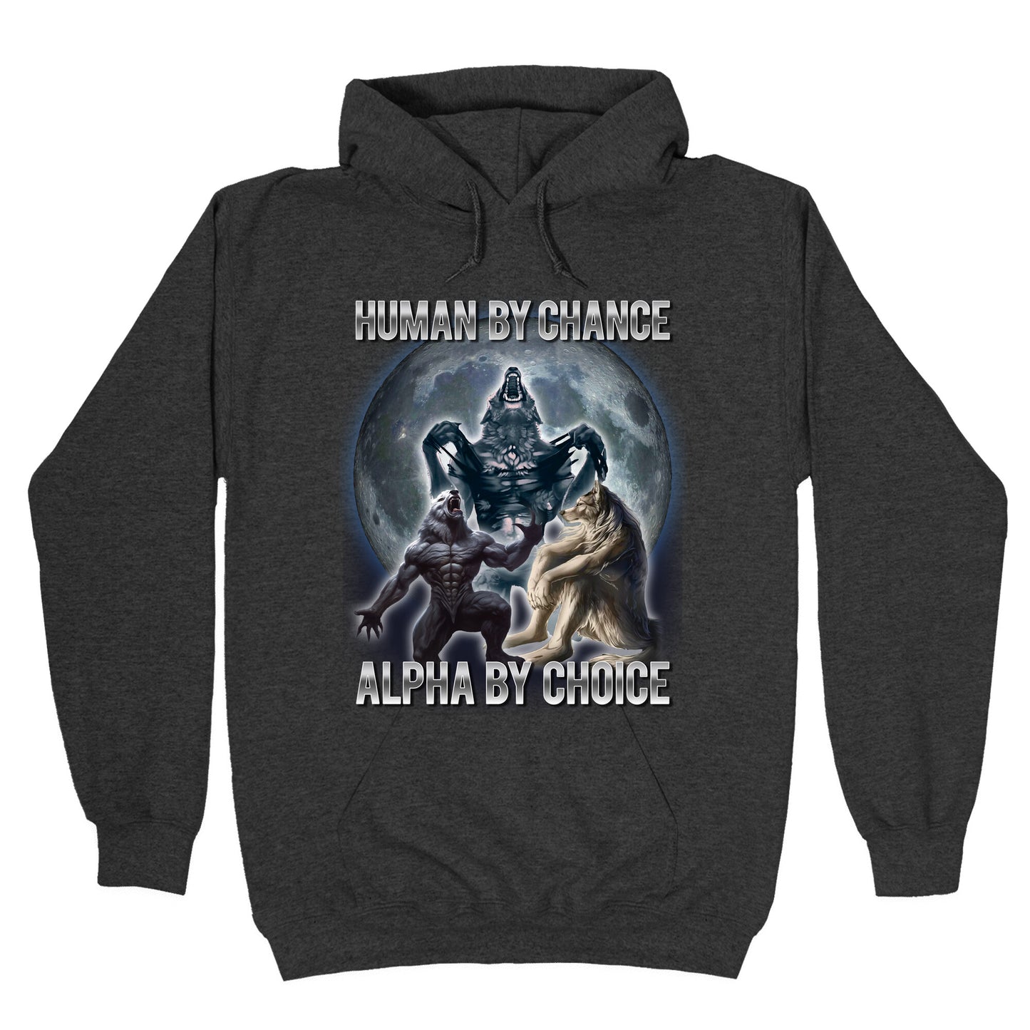Human by Chance, Alpha by Choice Hoodie