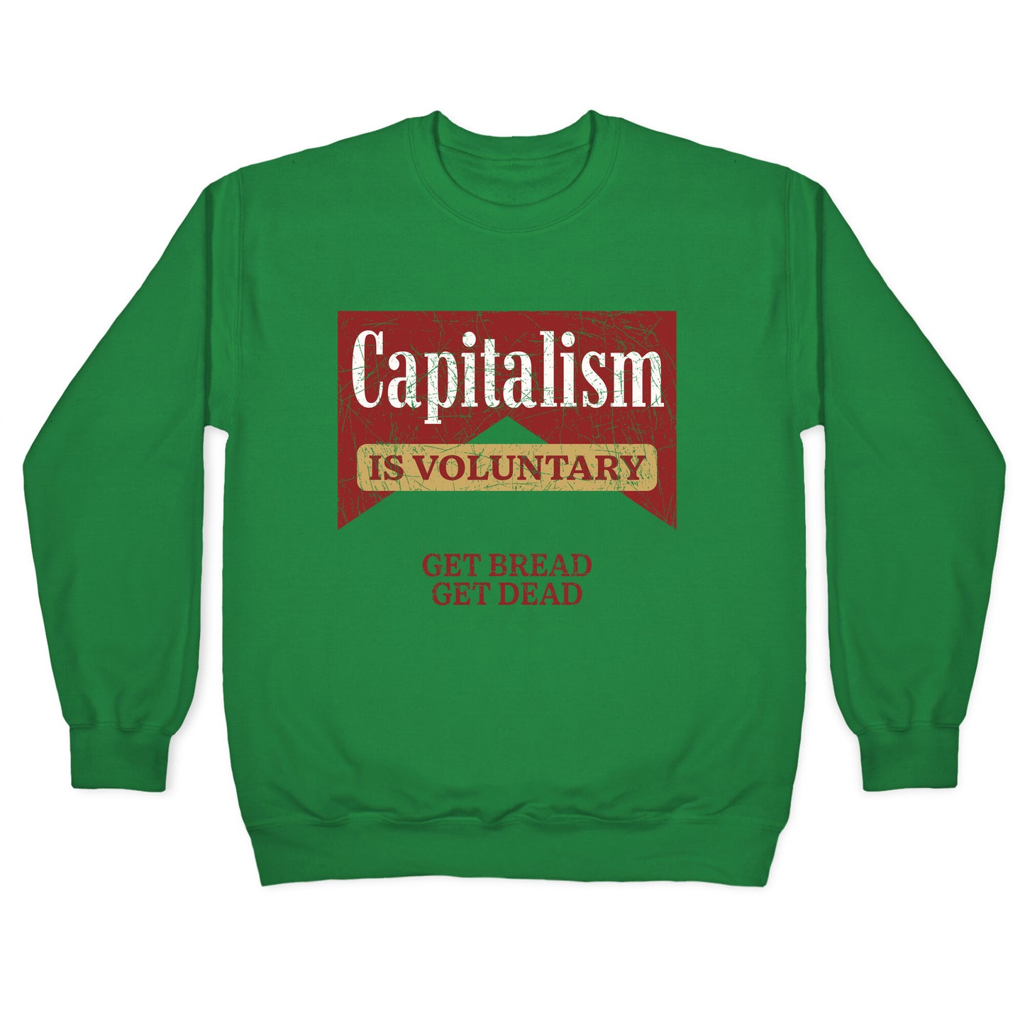Capitalism is Voluntary Crewneck Sweatshirt