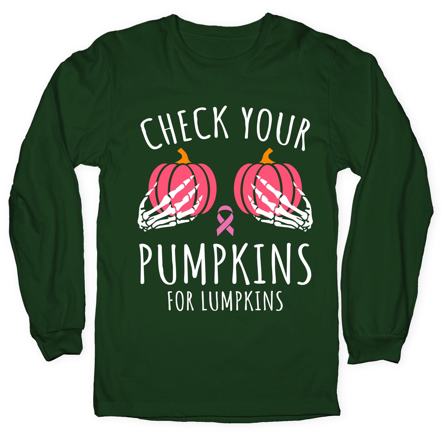 October Breast Cancer Awareness Longsleeve Tee