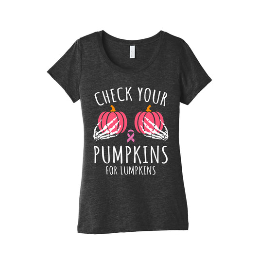 October Breast Cancer Awareness Womens Triblend Tee