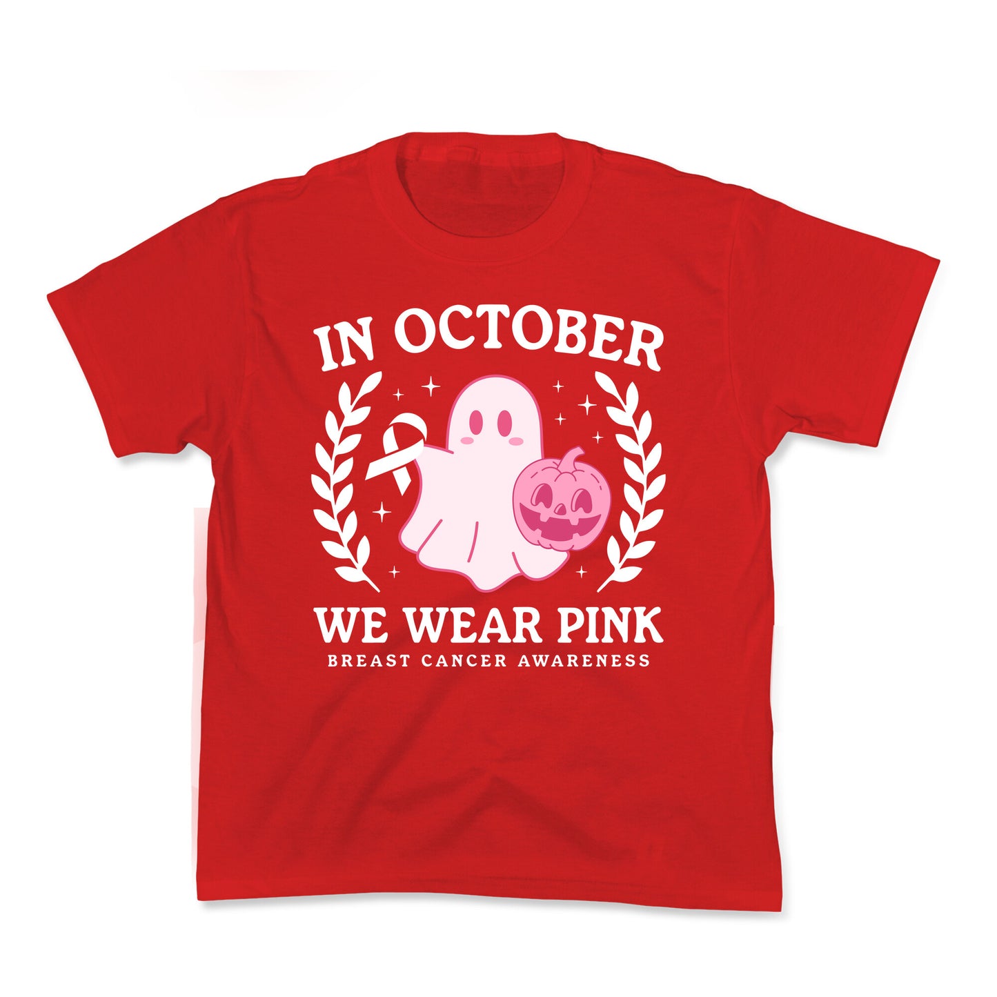 Breast Cancer Awareness October Kids Tee