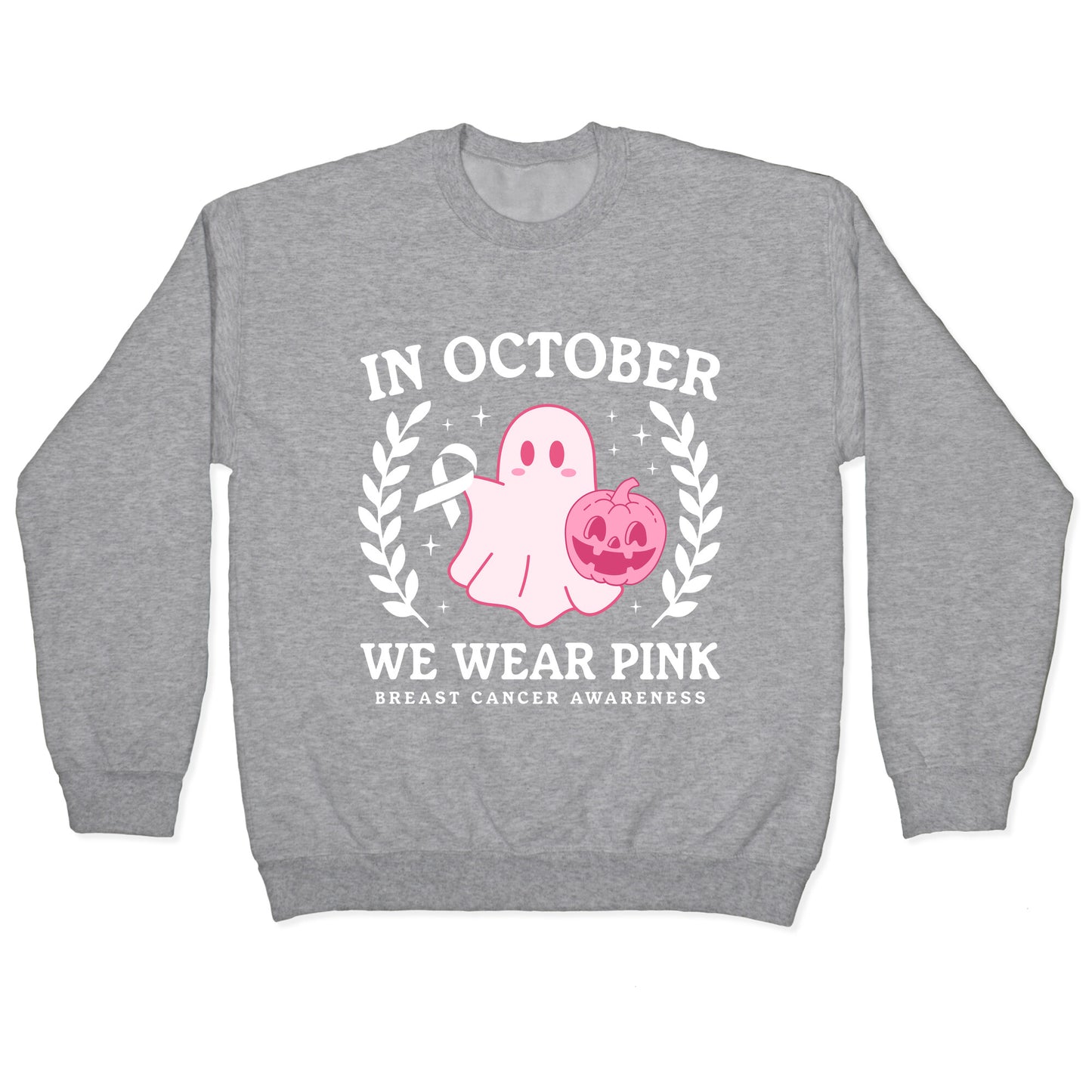 Breast Cancer Awareness October Crewneck Sweatshirt