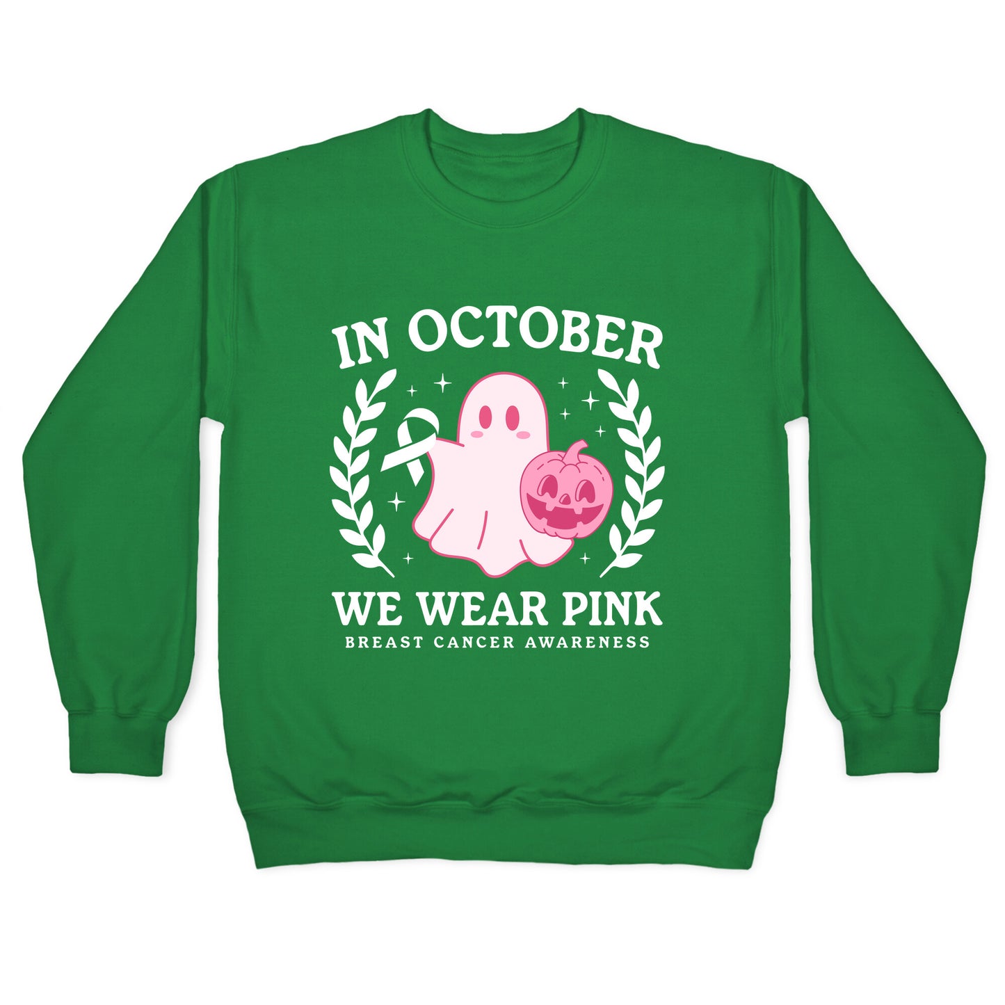 Breast Cancer Awareness October Crewneck Sweatshirt