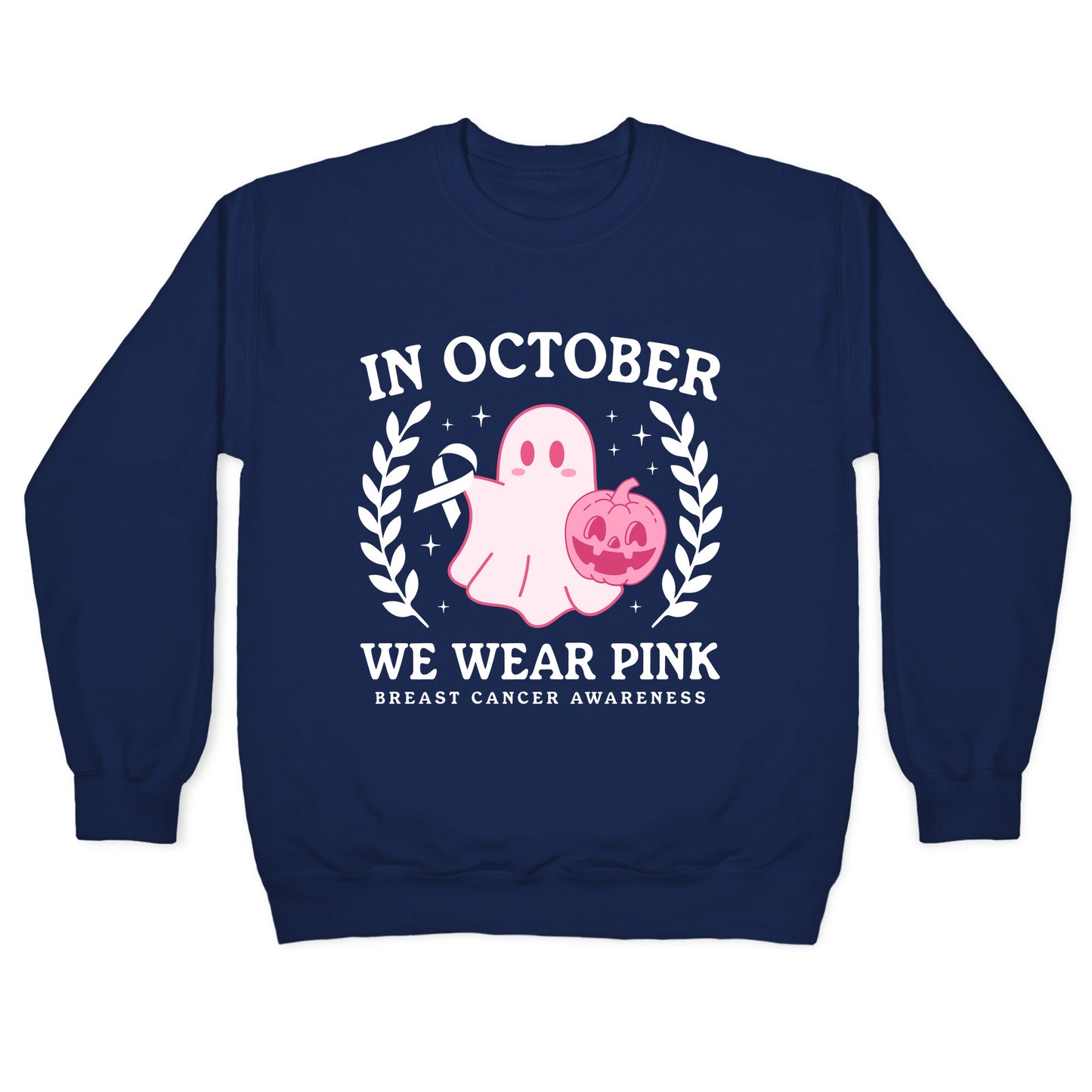Breast Cancer Awareness October Crewneck Sweatshirt