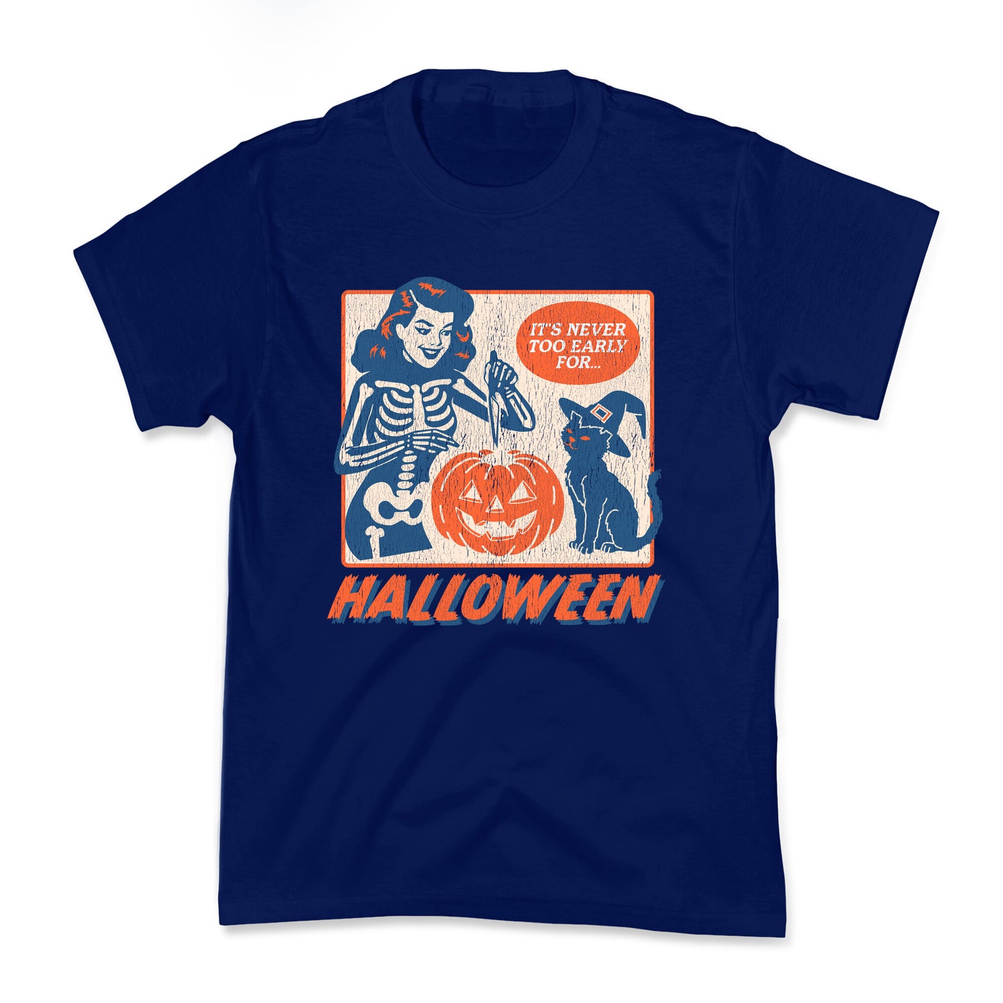 Never Too Early for Halloween Kids Tee