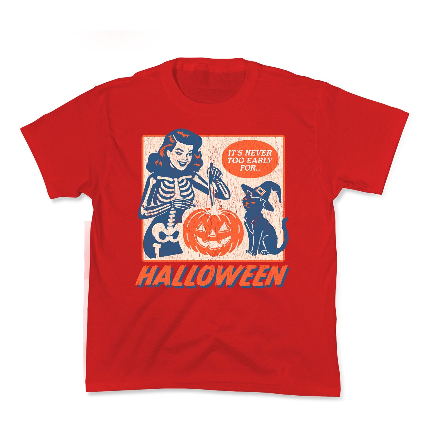 Never Too Early for Halloween Kids Tee