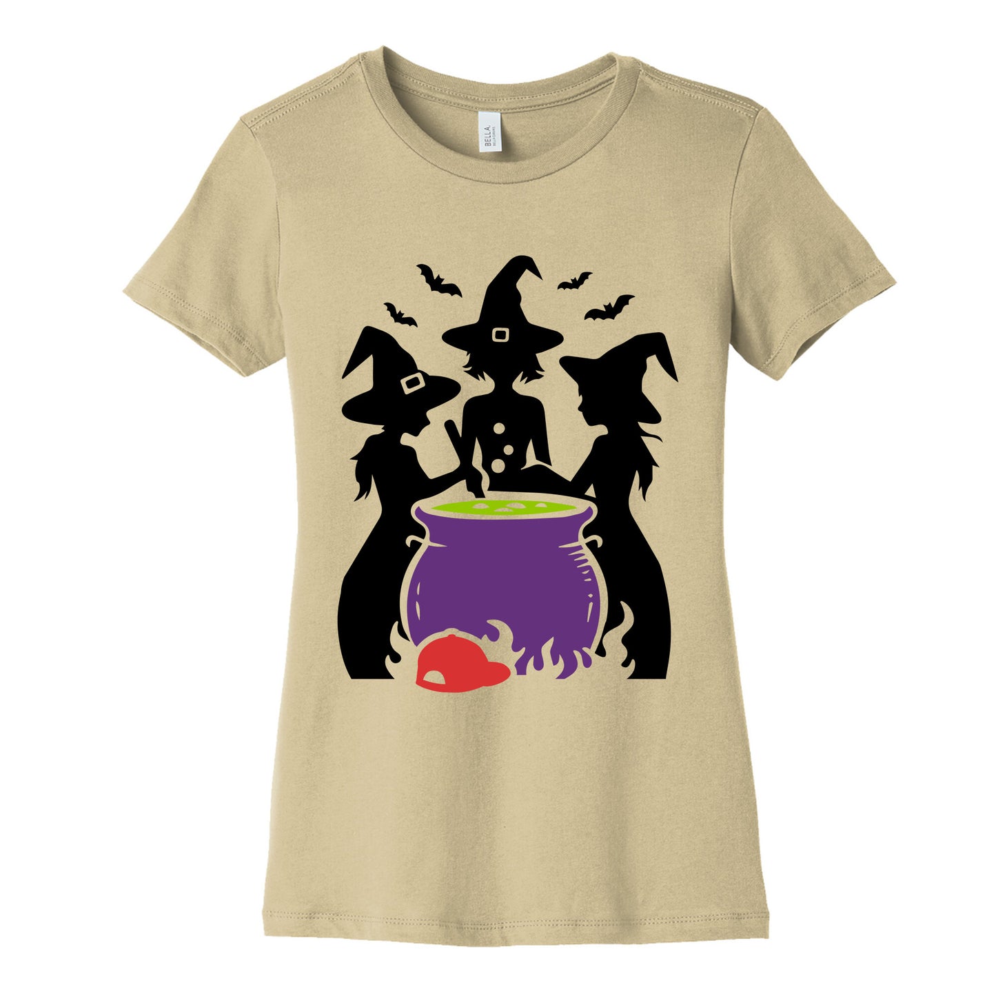 Witchy Political Protest Womens Cotton Tee