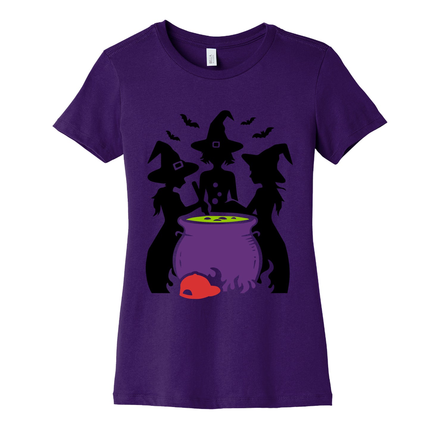 Witchy Political Protest Womens Cotton Tee