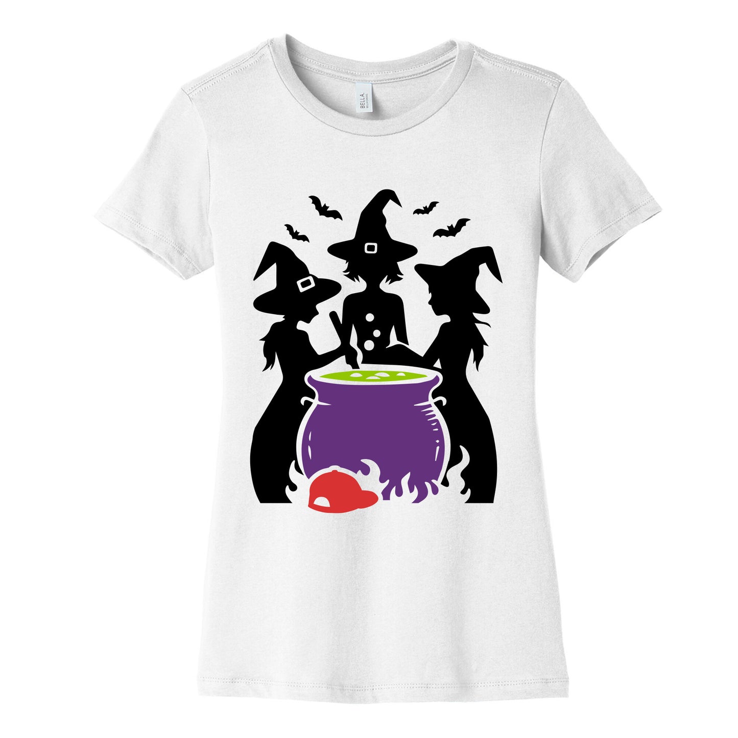 Witchy Political Protest Womens Cotton Tee