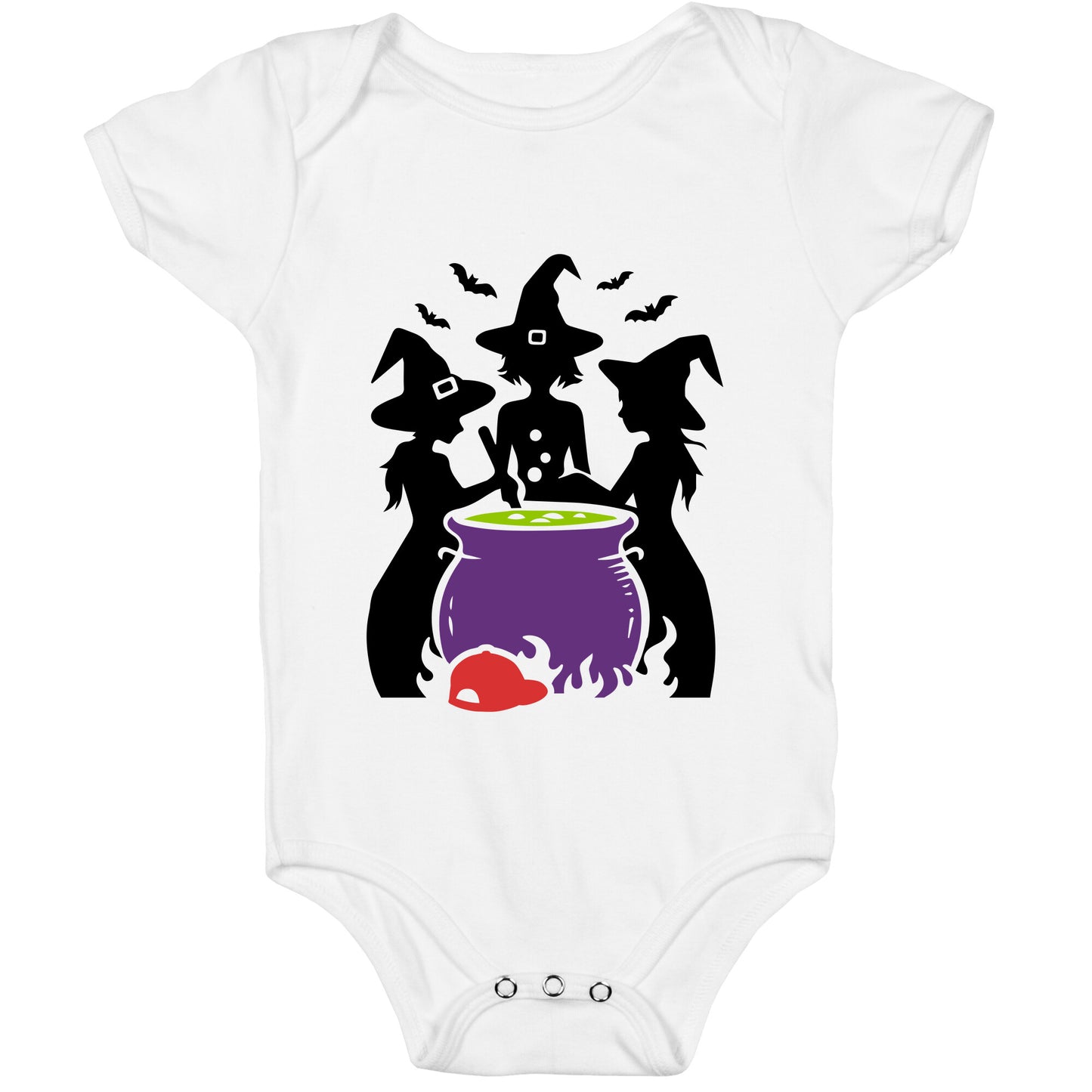 Witchy Political Protest Baby One-Piece
