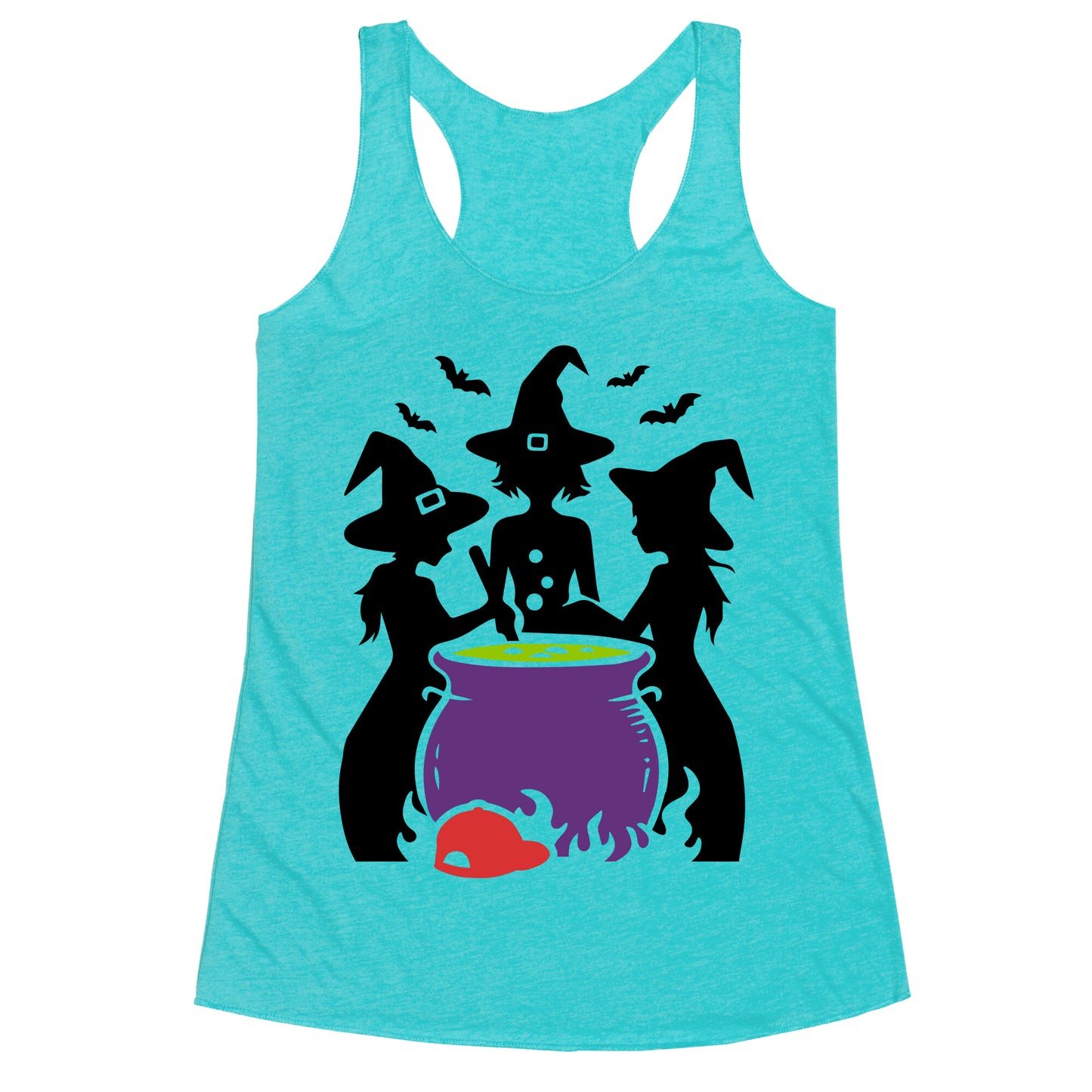 Witchy Political Protest Racerback Tank