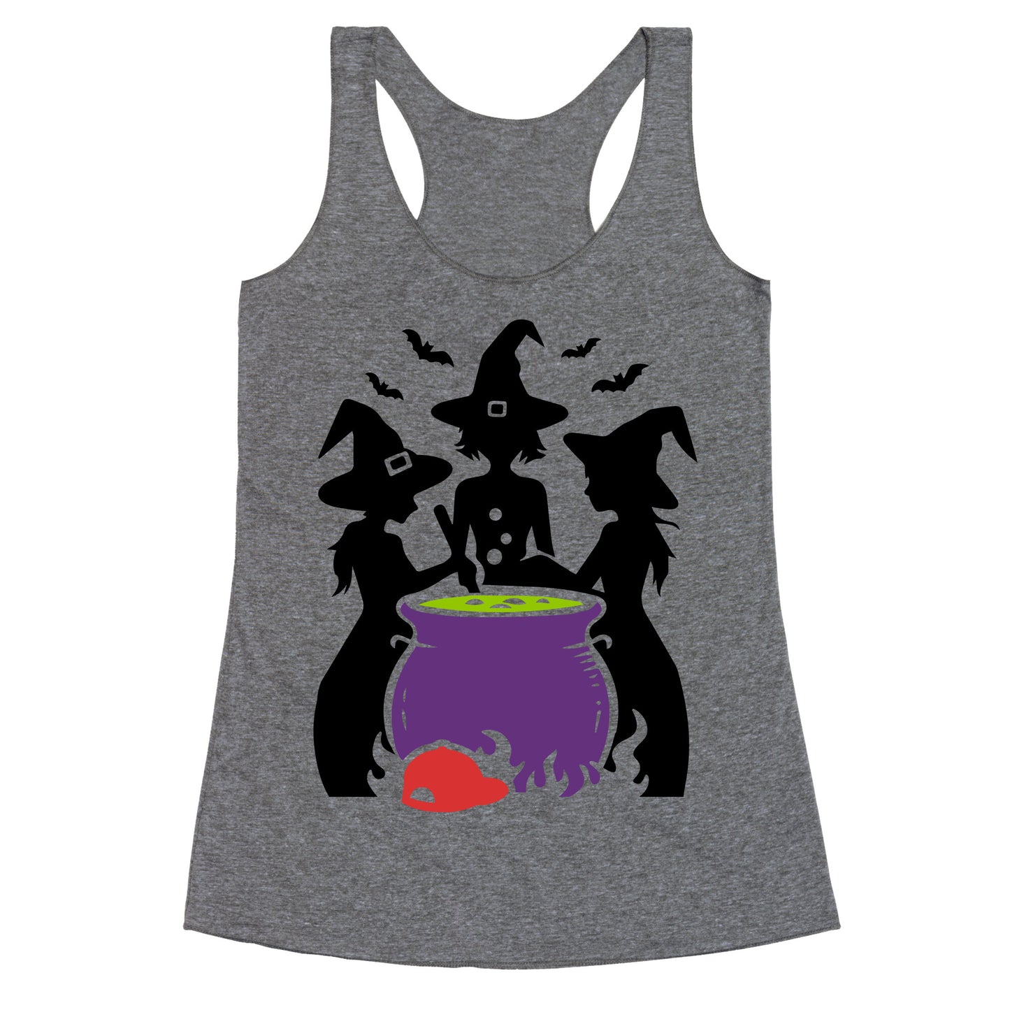 Witchy Political Protest Racerback Tank