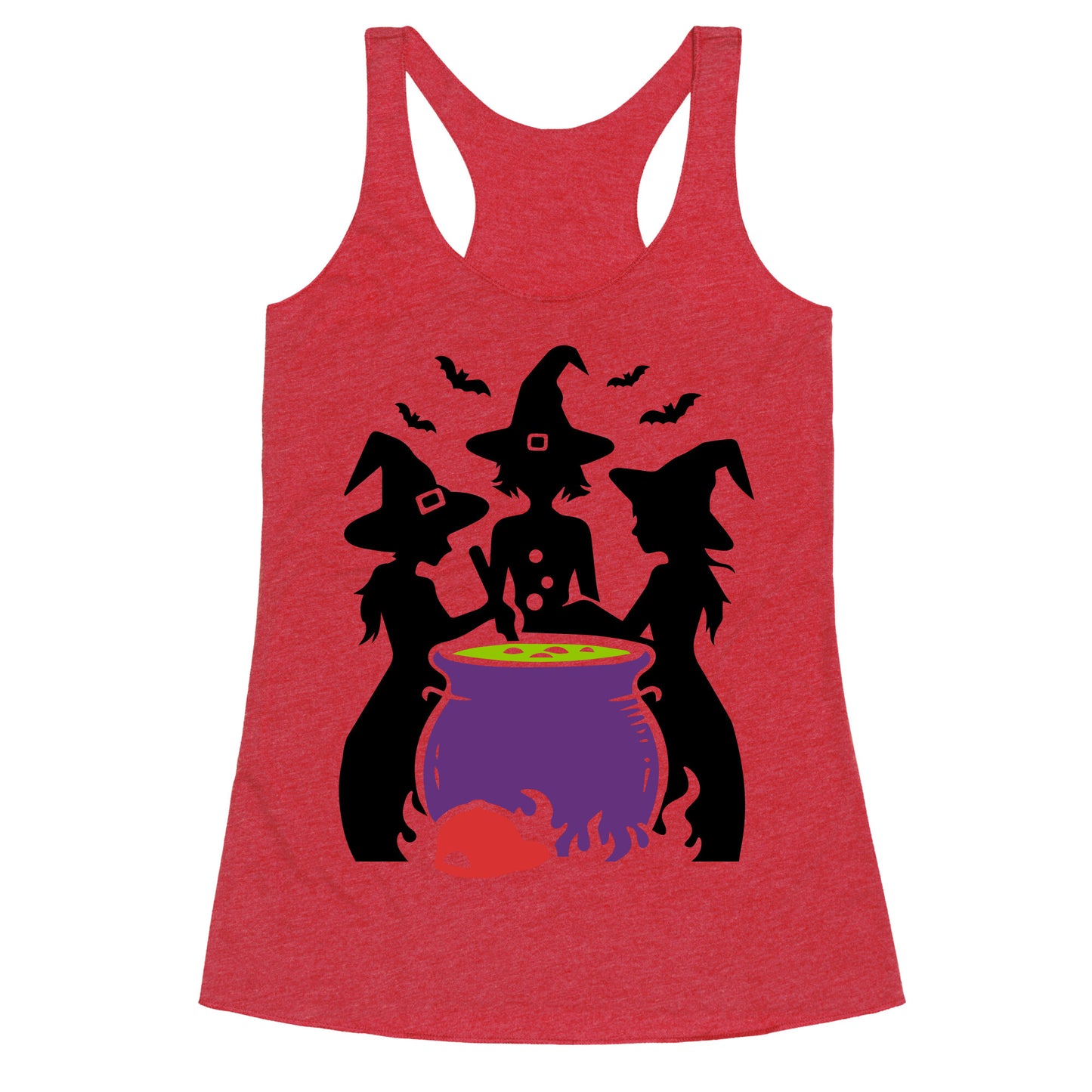 Witchy Political Protest Racerback Tank