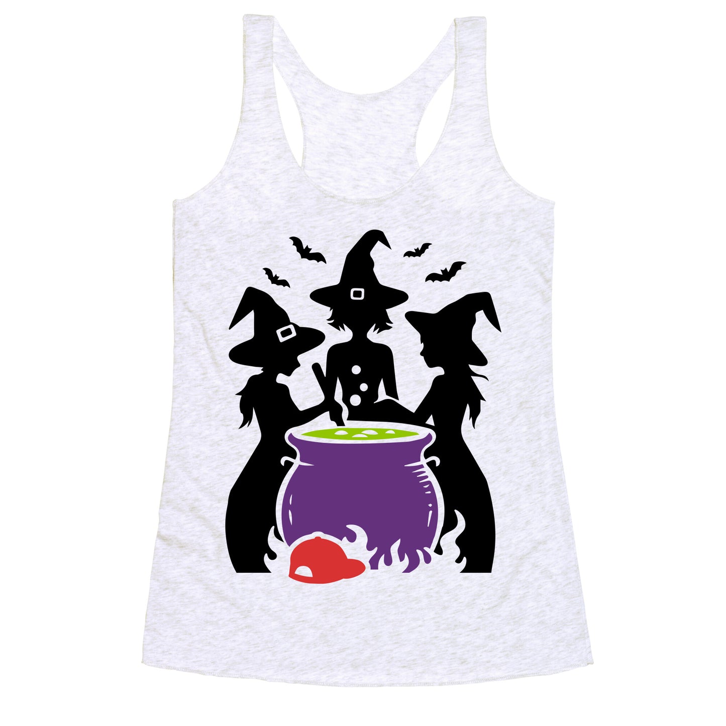 Witchy Political Protest Racerback Tank