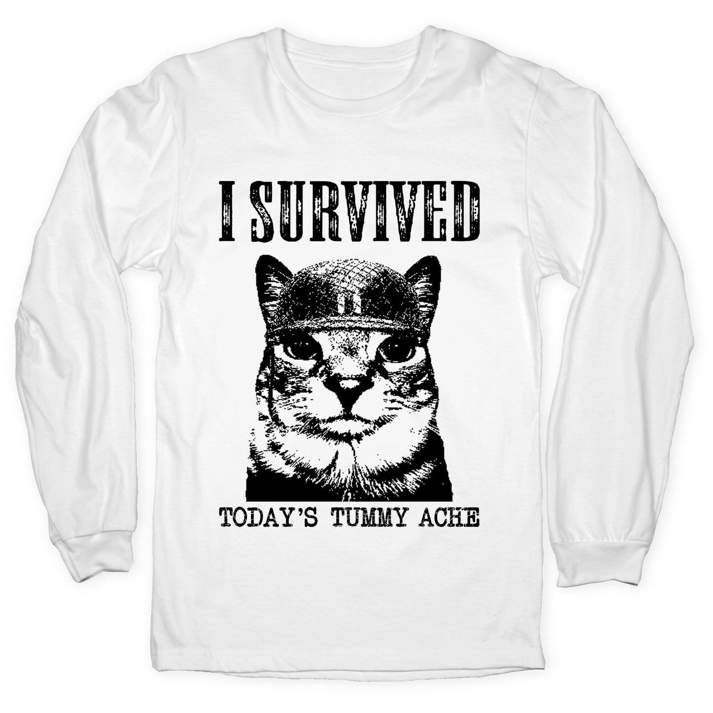 Tummy Ache Survivor Longsleeve Tee