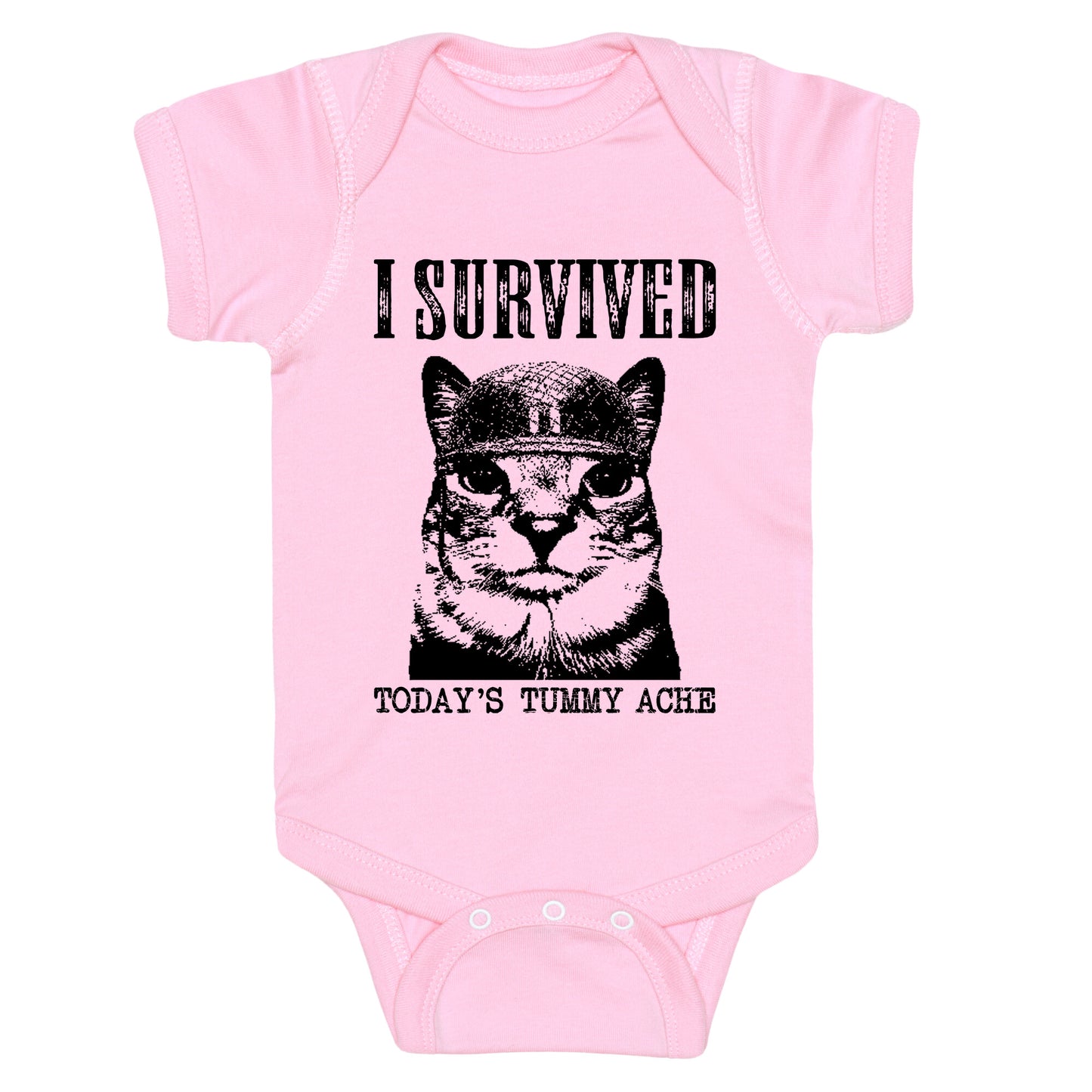 Tummy Ache Survivor Baby One-Piece