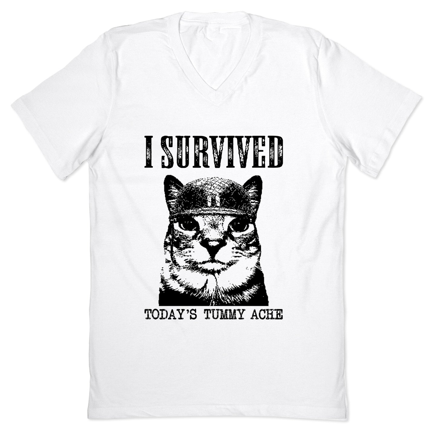 Tummy Ache Survivor V-Neck