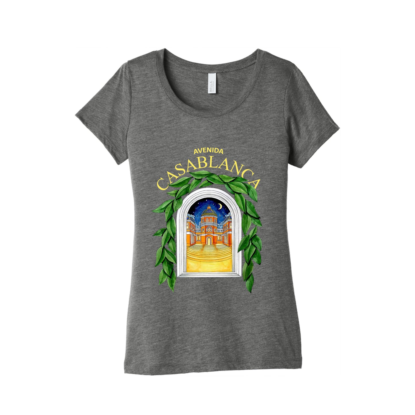 Casa Blanca Womens Triblend Tee