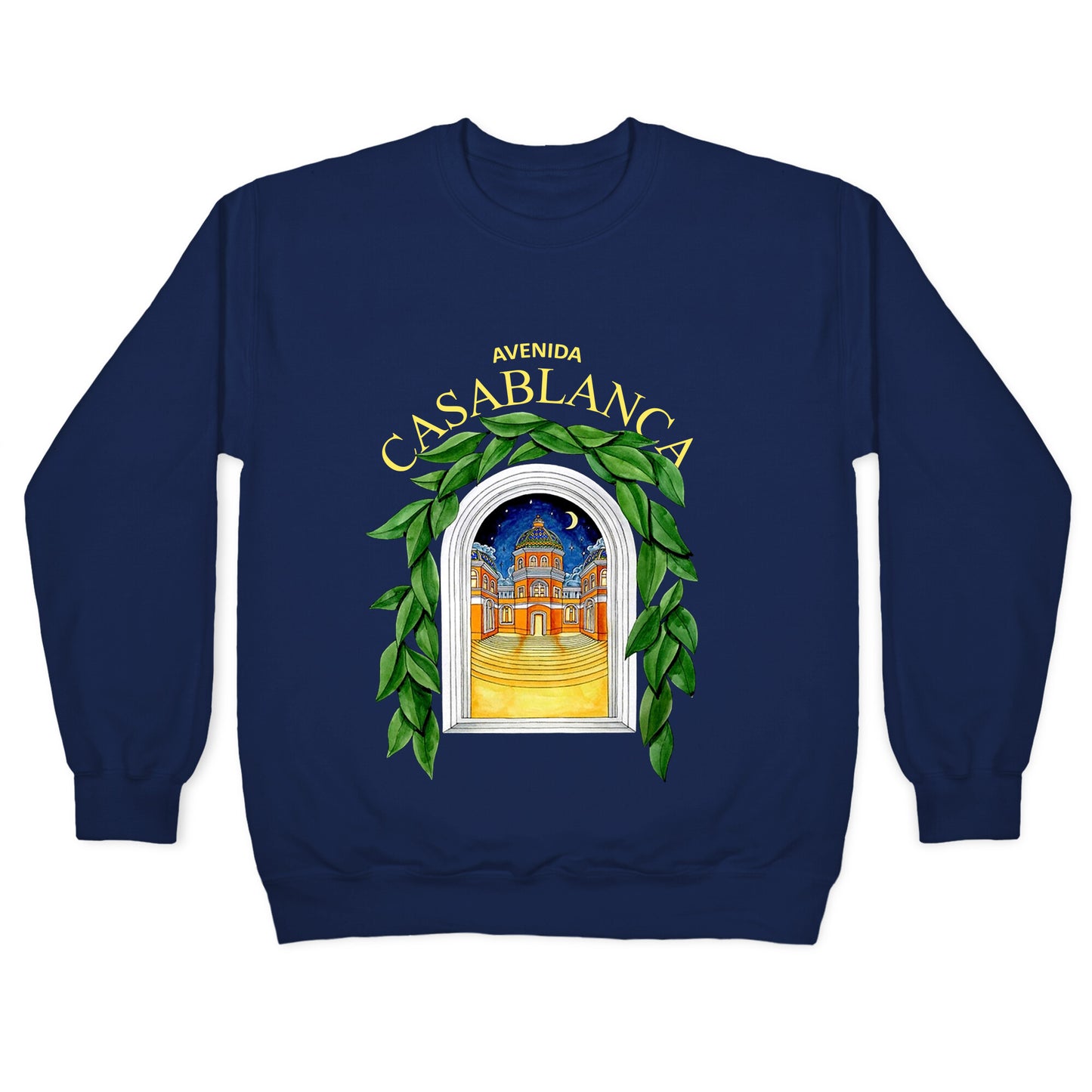 Casa Blanca Crewneck Sweatshirt