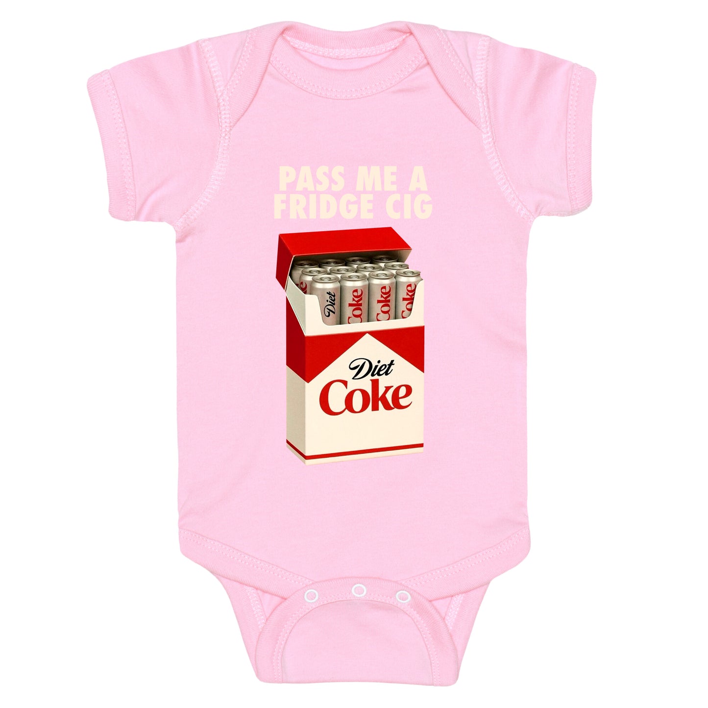 Pass me a fridge cig Baby One-Piece