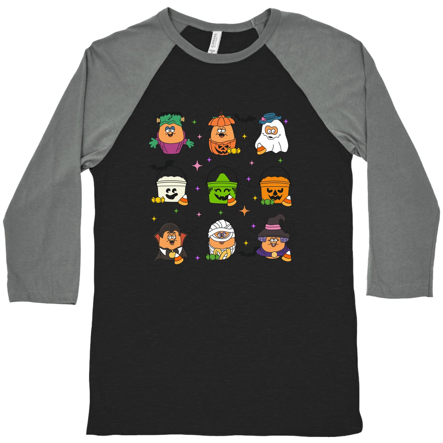 Spooky Nuggets Baseball Tee