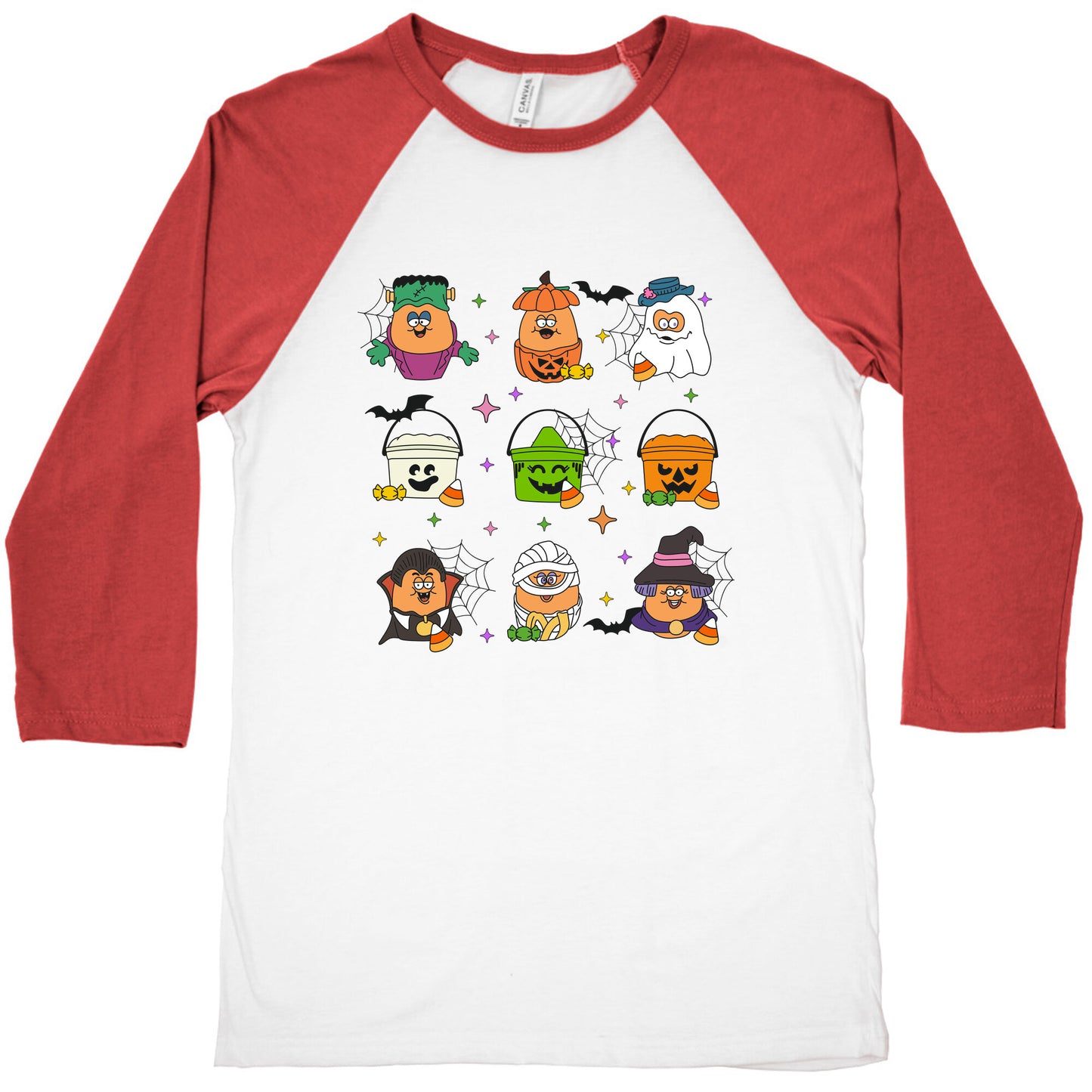 Spooky Nuggets Baseball Tee