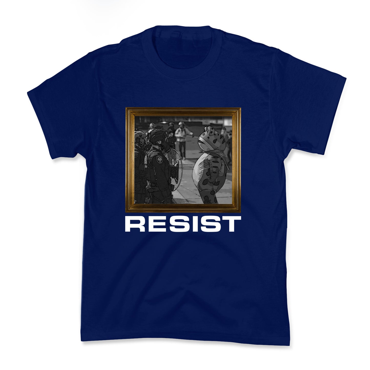 Portland Protest Frog Kids Tee