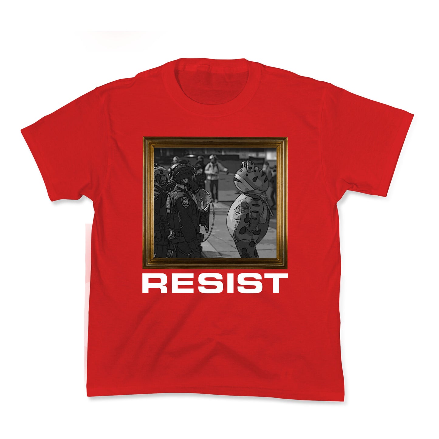 Portland Protest Frog Kids Tee