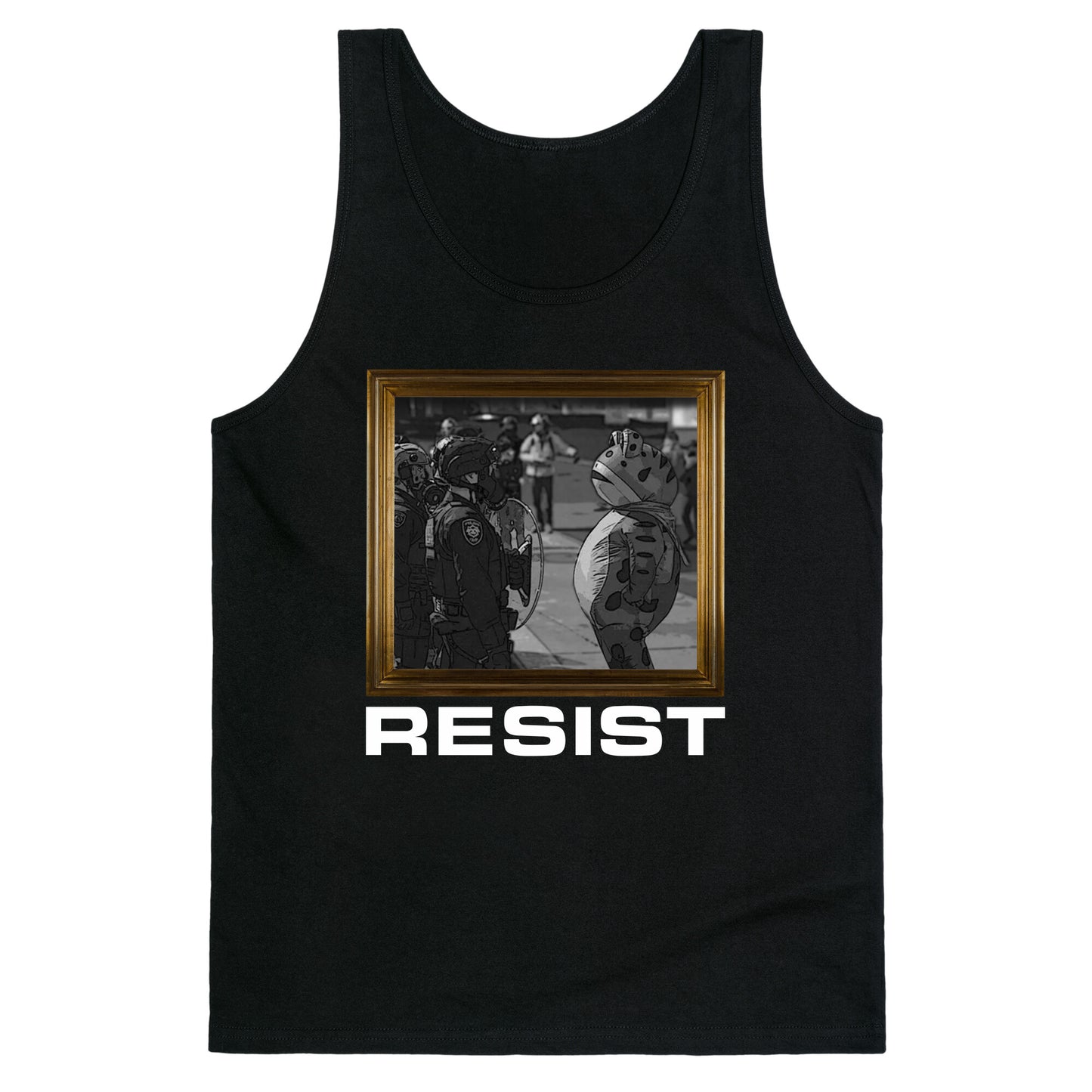 Portland Protest Frog Tank Top