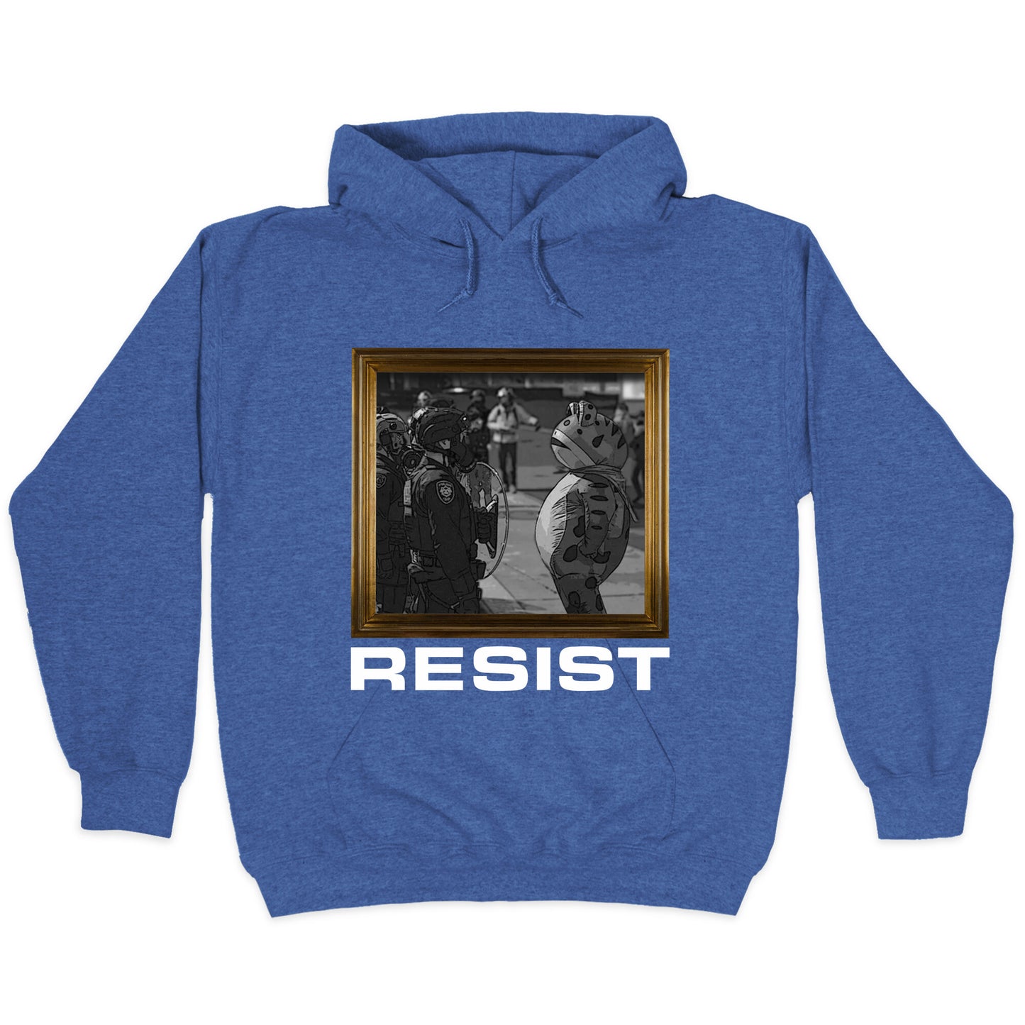 Portland Protest Frog Hoodie