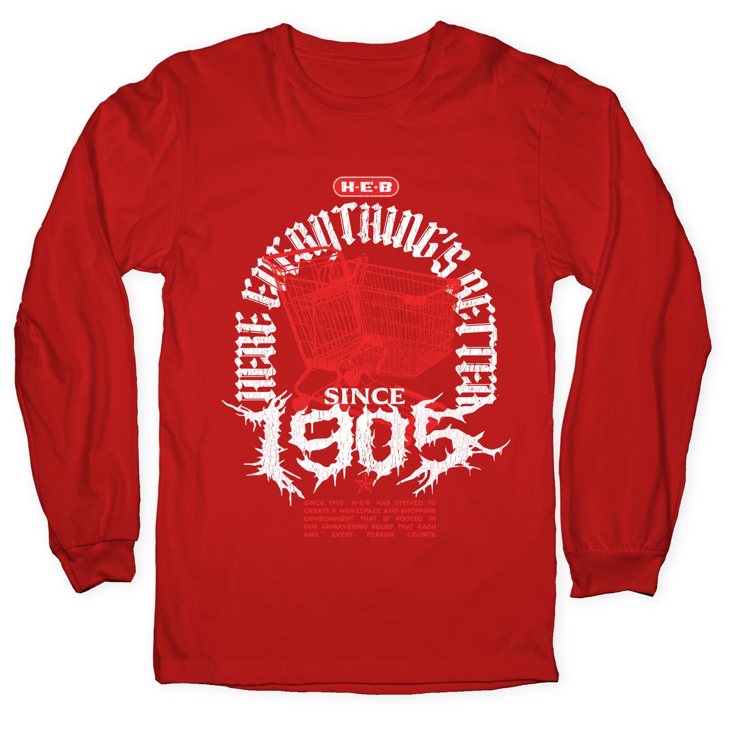 H-E-B Metal Shirt Longsleeve Tee